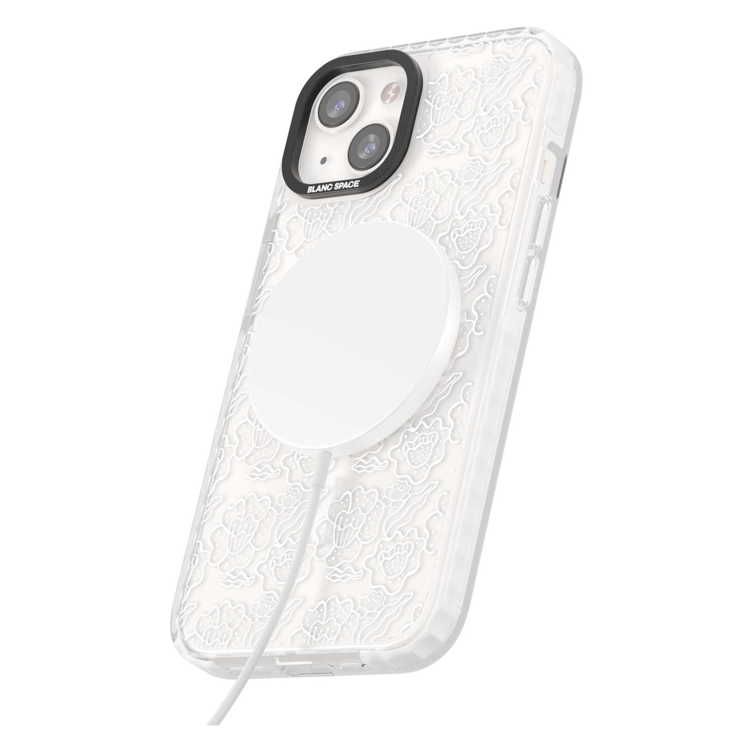 Funky Floral Patterns White on Clear Phone Case iPhone 15 Pro Max / Black Impact Case,iPhone 15 Plus / Black Impact Case,iPhone 15 Pro / Black Impact Case,iPhone 15 / Black Impact Case,iPhone 15 Pro Max / Impact Case,iPhone 15 Plus / Impact Case,iPhone 15 Pro / Impact Case,iPhone 15 / Impact Case,iPhone 15 Pro Max / Magsafe Black Impact Case,iPhone 15 Plus / Magsafe Black Impact Case,iPhone 15 Pro / Magsafe Black Impact Case,iPhone 15 / Magsafe Black Impact Case,iPhone 14 Pro Max / Black Impact Case,iPhone