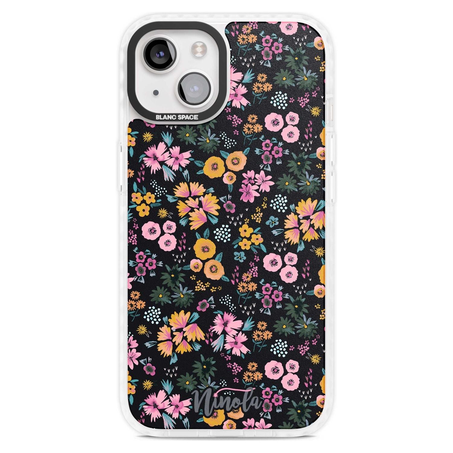 Little Flowers Phone Case iPhone 15 Plus / Magsafe Impact Case,iPhone 15 / Magsafe Impact Case Blanc Space
