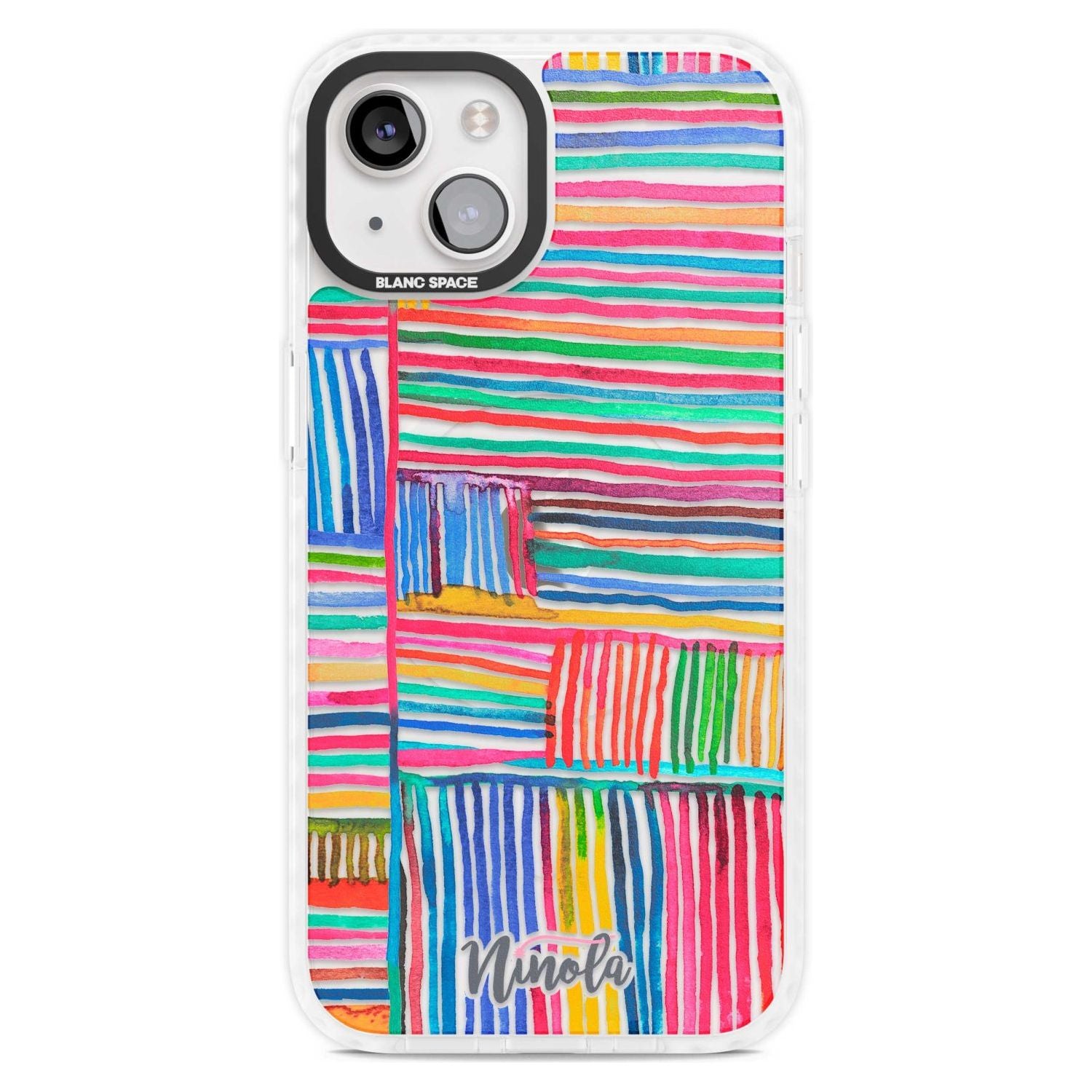 Vibrant Watercolor Lines