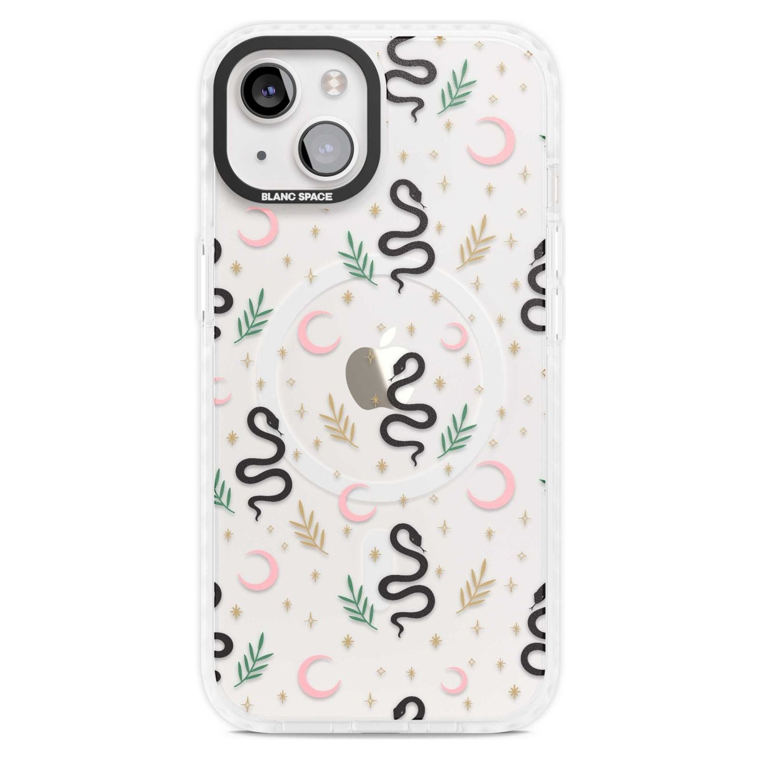 Snake & Moon Pattern