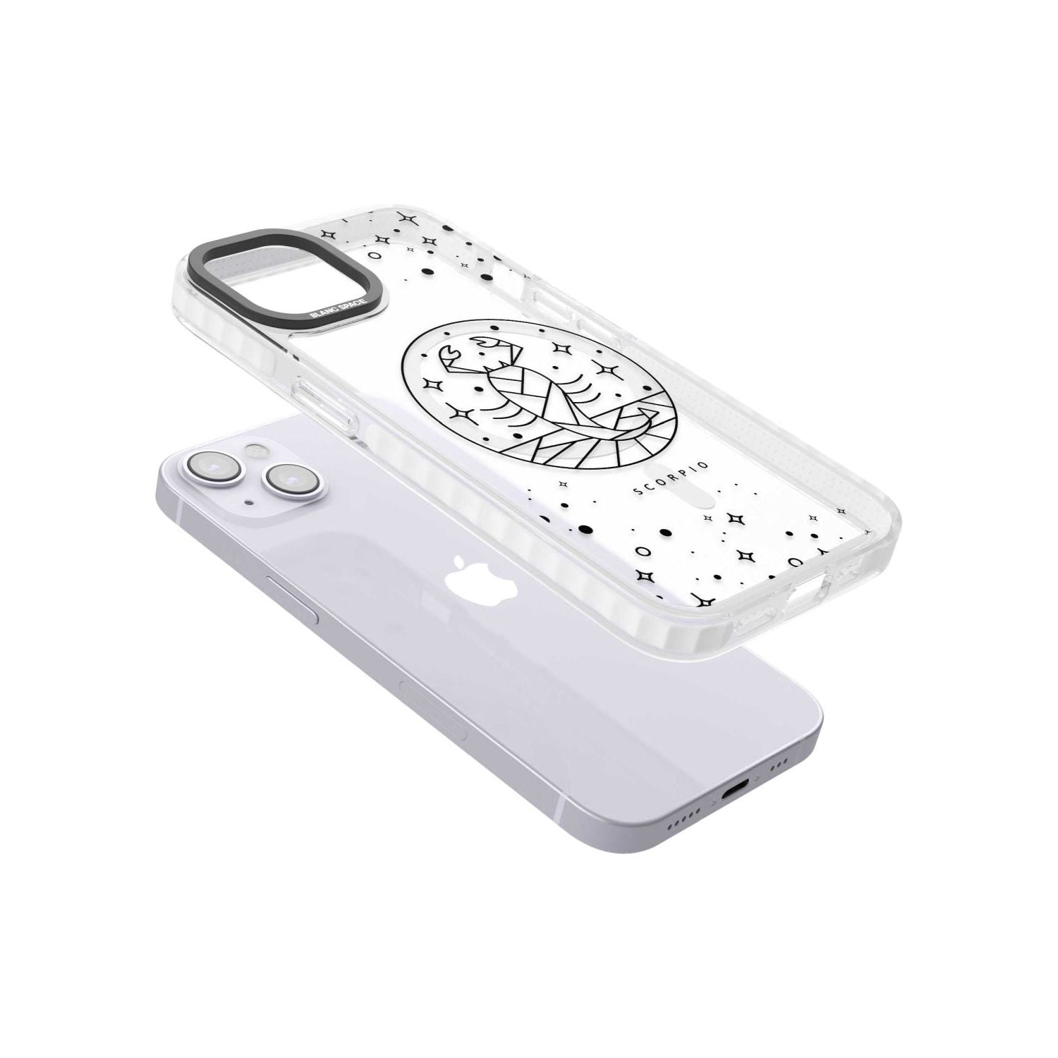 Scorpio Emblem Cosmic Design