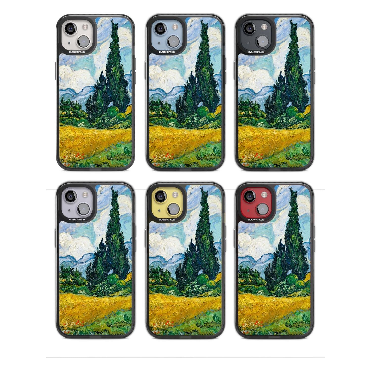 Wheat Field With Cypresses By Vincent Van Gogh