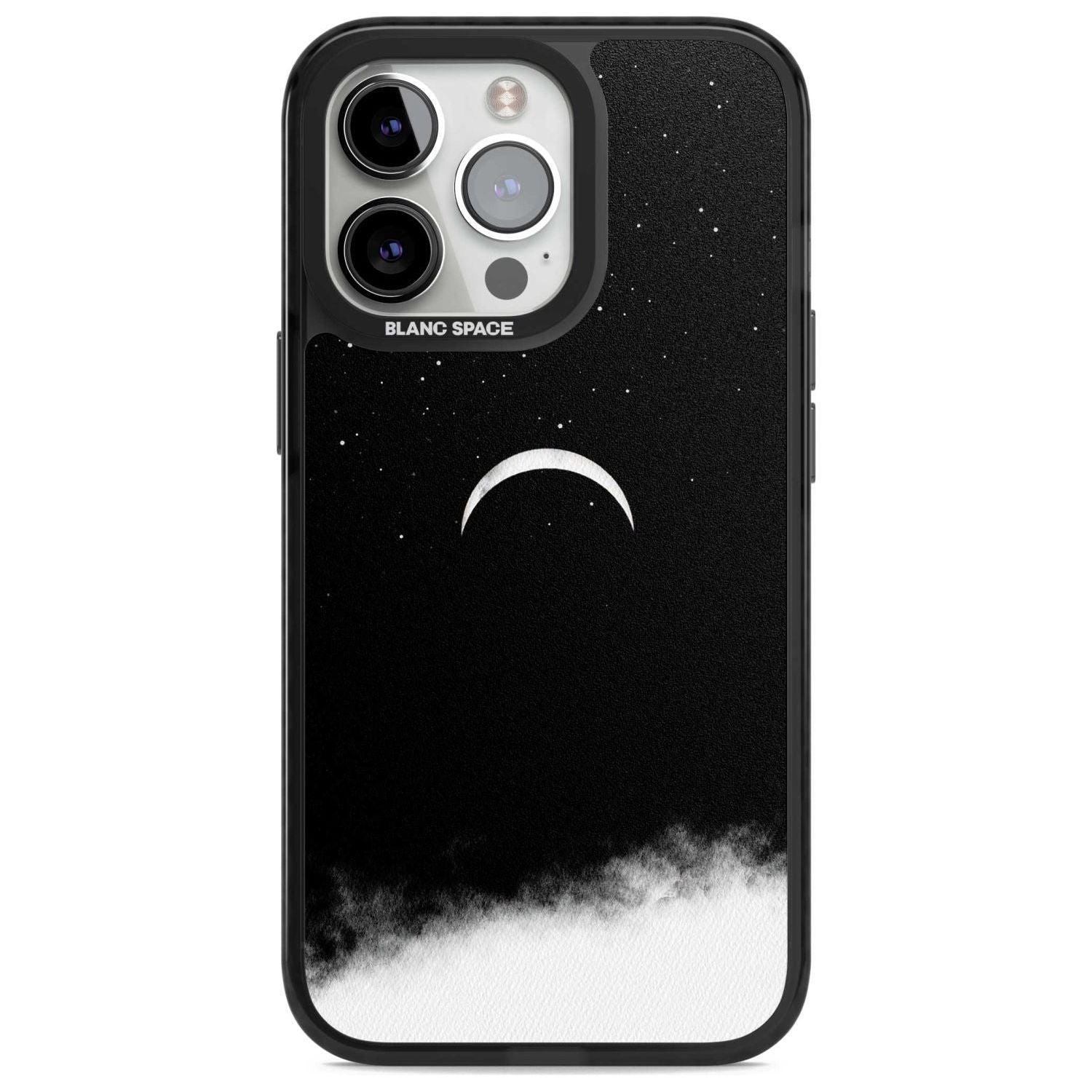 Crescent Moon Night Sky