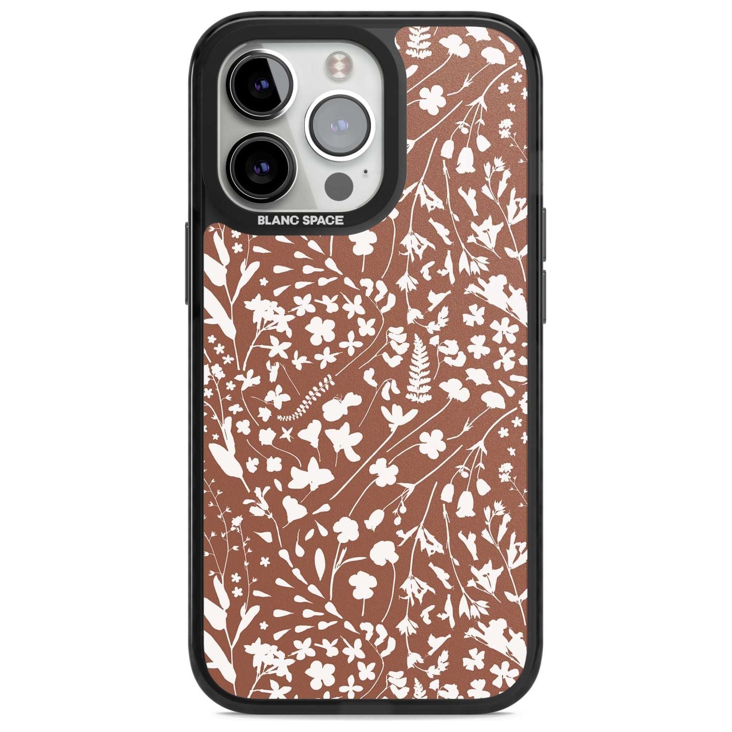 Wildflower Cluster On Terracotta