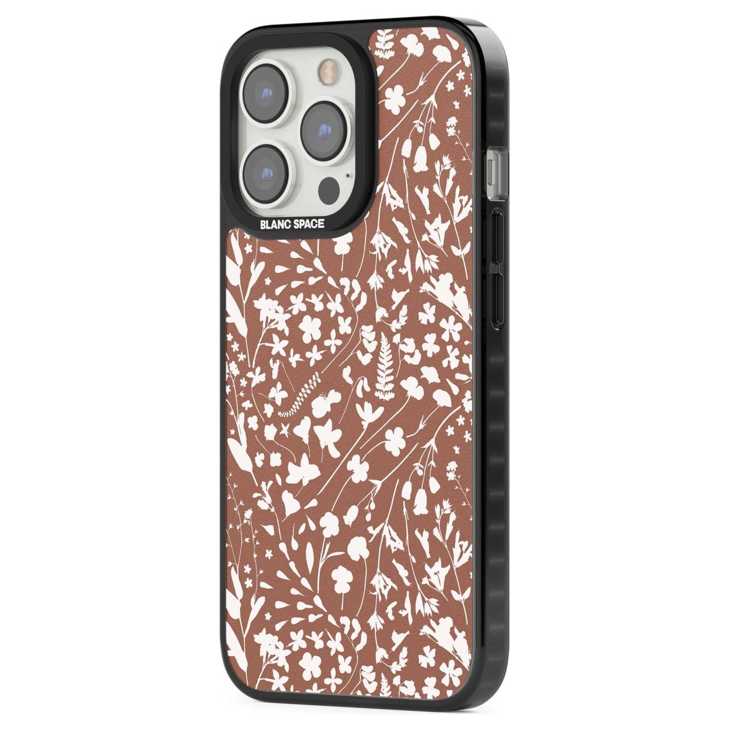 Wildflower Cluster On Terracotta