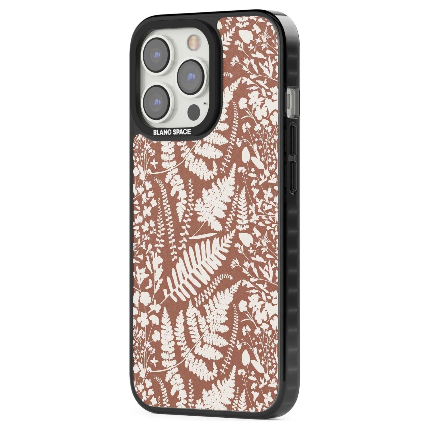 Wildflowers And Ferns On Terracotta