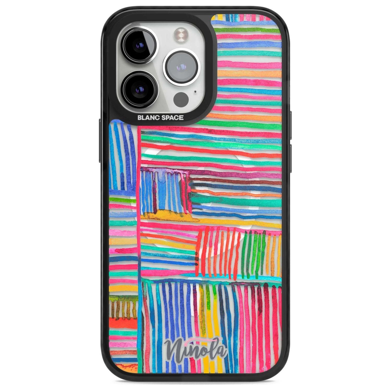 Vibrant Watercolor Lines