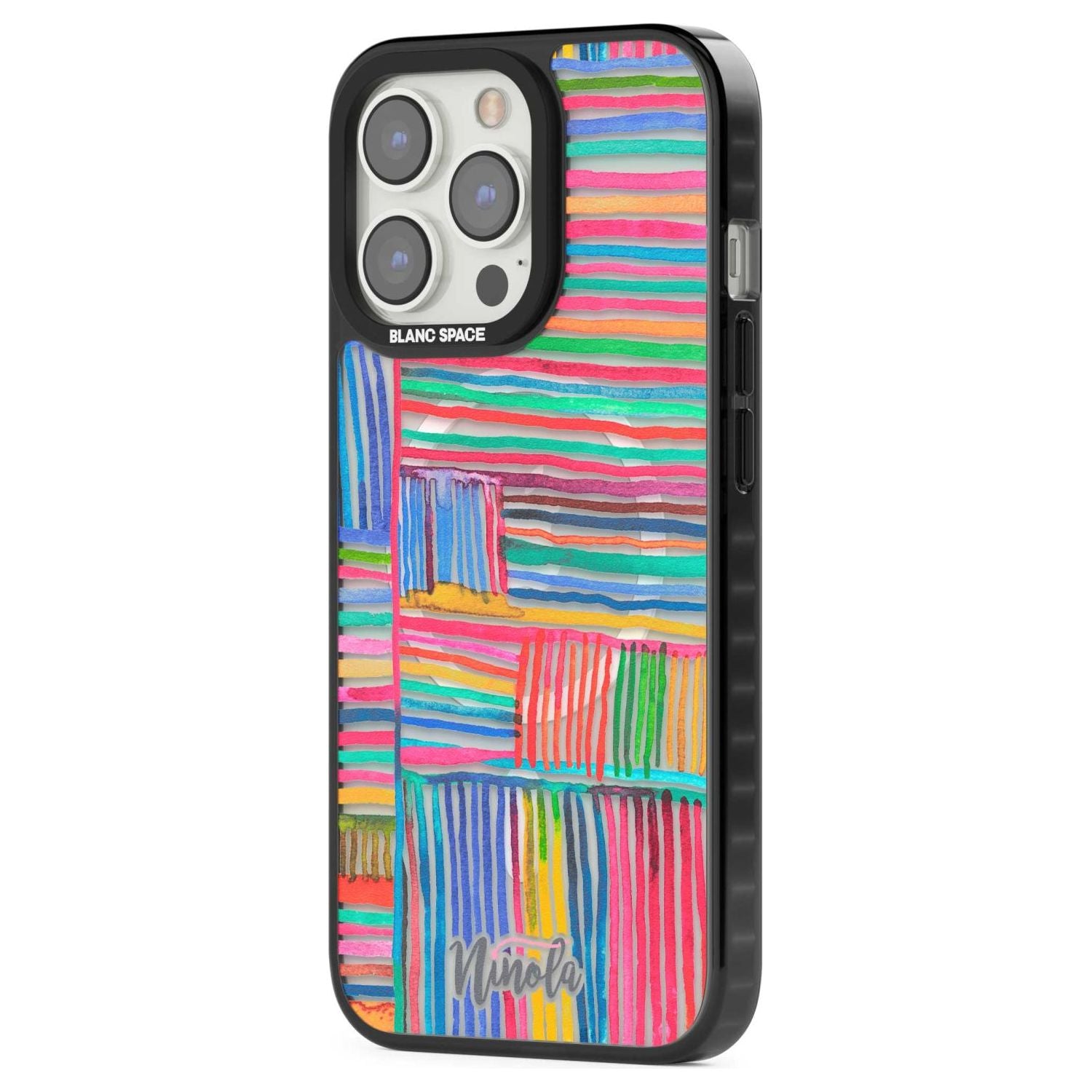 Vibrant Watercolor Lines