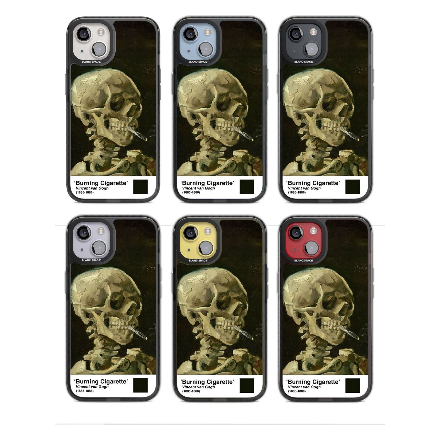 Skull Of A Skeleton With Burning Cigarette