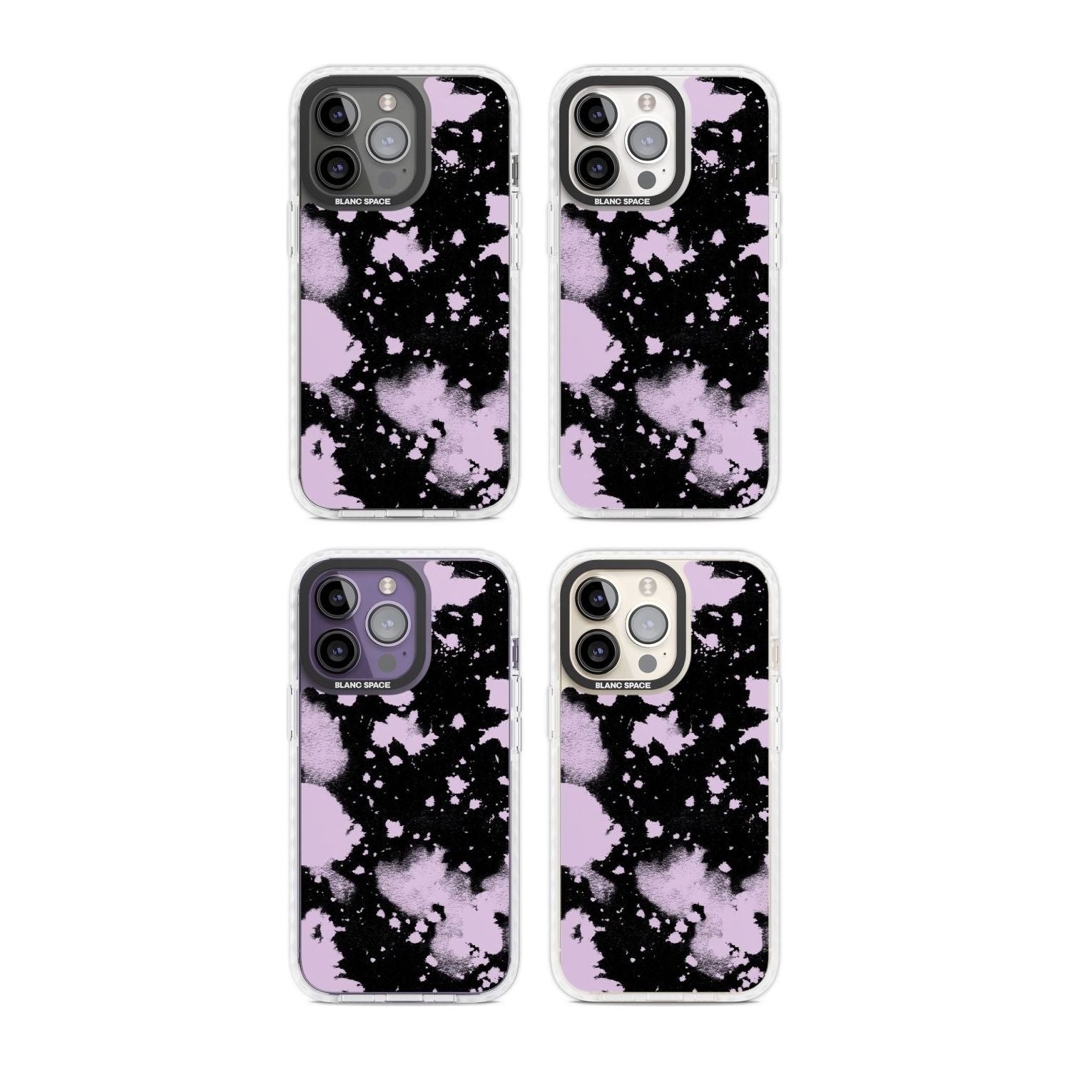 Pink & Black Acid Wash Tie Dye