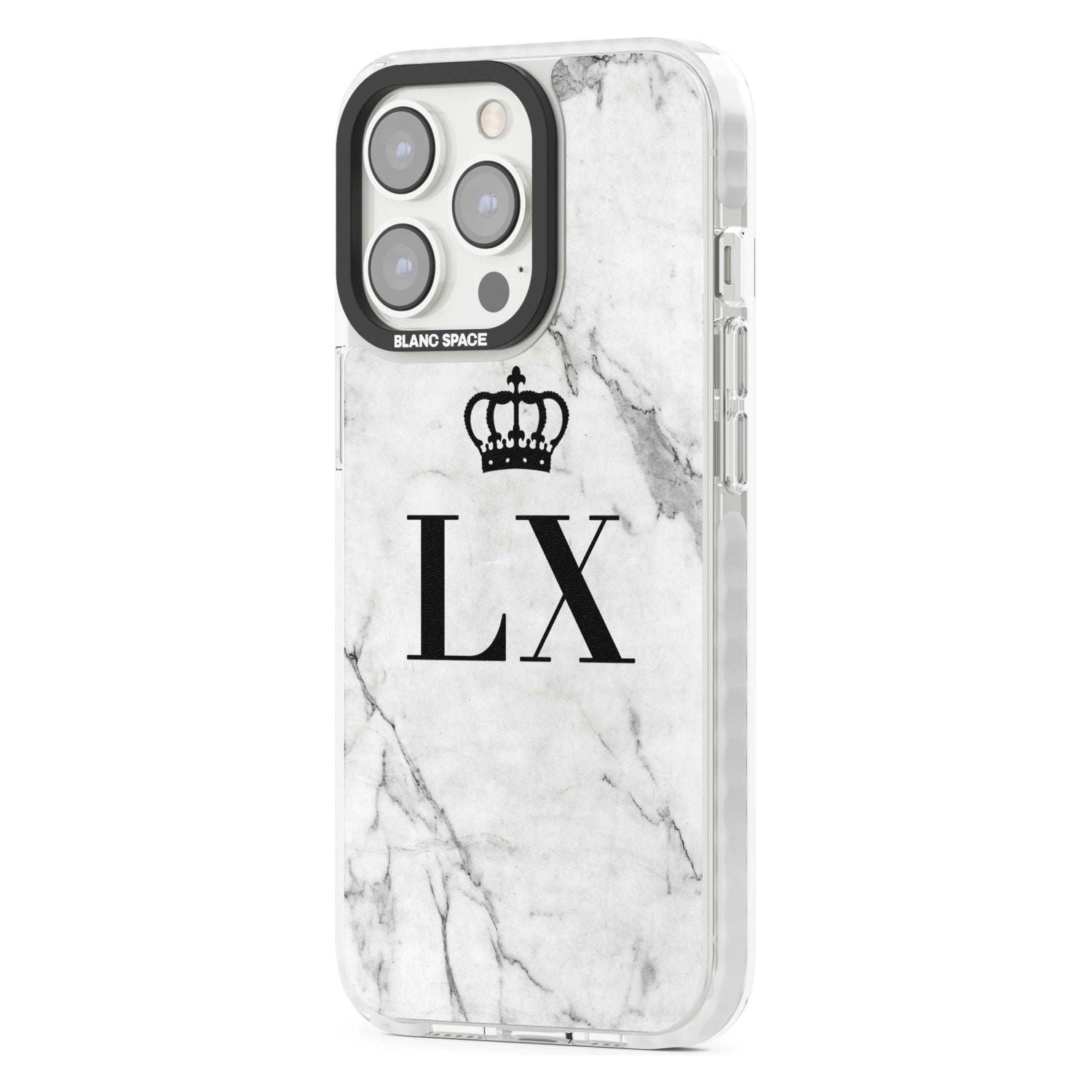Personalised Initials with Crown on White Marble Custom Phone Case iPhone 15 Pro Max / Black Impact Case,iPhone 15 Plus / Black Impact Case,iPhone 15 Pro / Black Impact Case,iPhone 15 / Black Impact Case,iPhone 15 Pro Max / Impact Case,iPhone 15 Plus / Impact Case,iPhone 15 Pro / Impact Case,iPhone 15 / Impact Case,iPhone 15 Pro Max / Magsafe Black Impact Case,iPhone 15 Plus / Magsafe Black Impact Case,iPhone 15 Pro / Magsafe Black Impact Case,iPhone 15 / Magsafe Black Impact Case,iPhone 14 Pro Max / Black