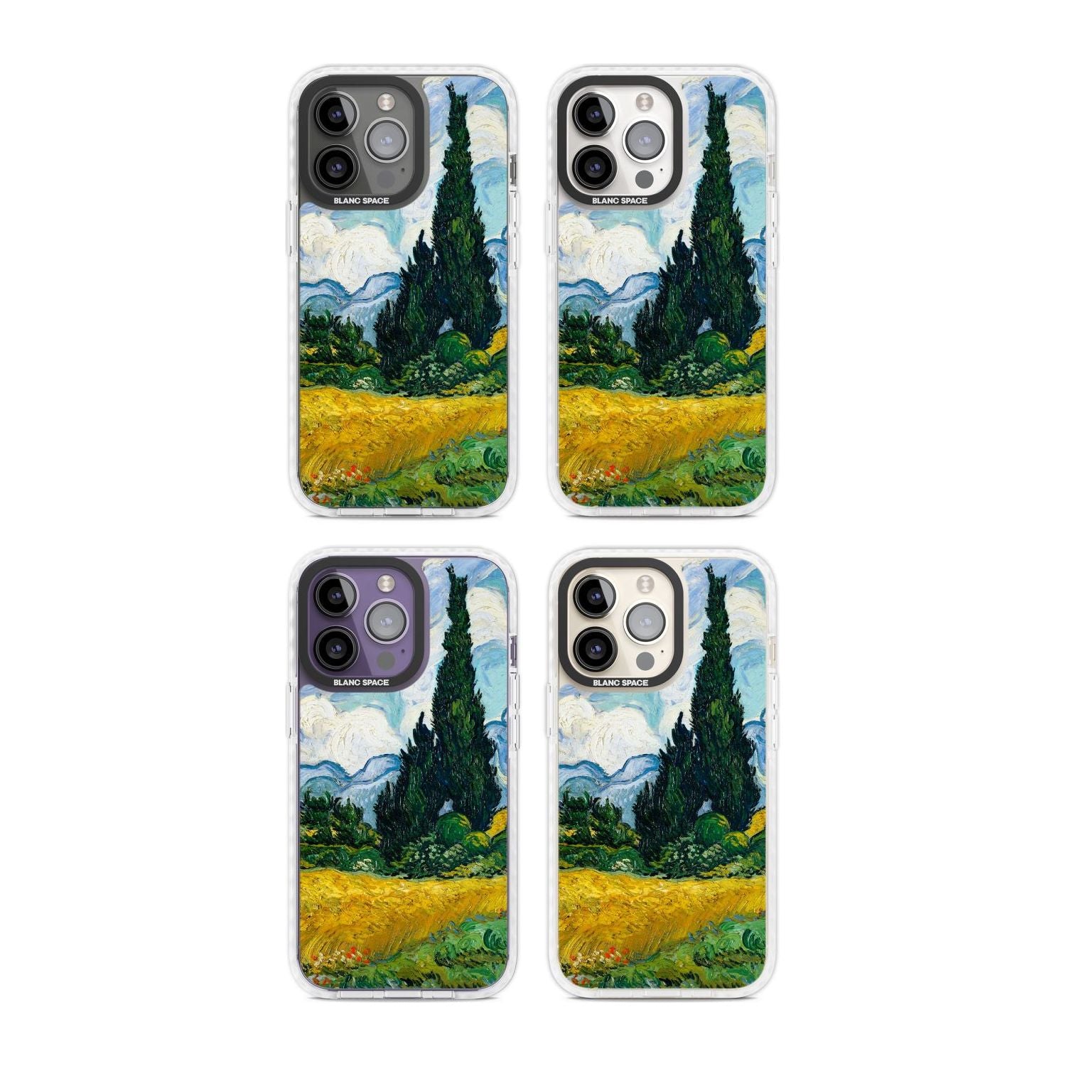 Wheat Field With Cypresses By Vincent Van Gogh