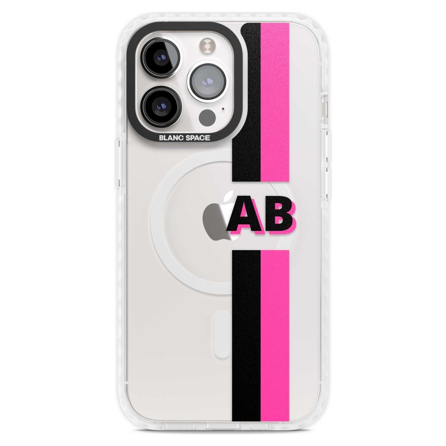 Personalised Clear Text 6D Custom Phone Case iPhone 15 Pro Max / Magsafe Impact Case,iPhone 15 Pro / Magsafe Impact Case Blanc Space