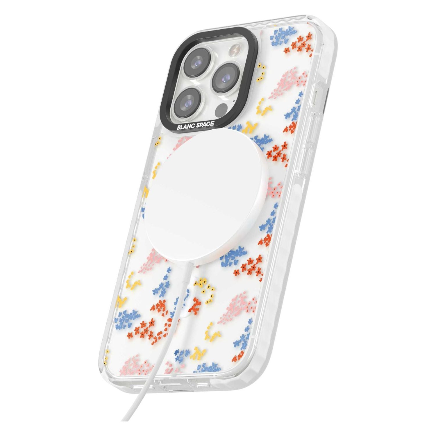 Floral Confetti: Transparent Delight