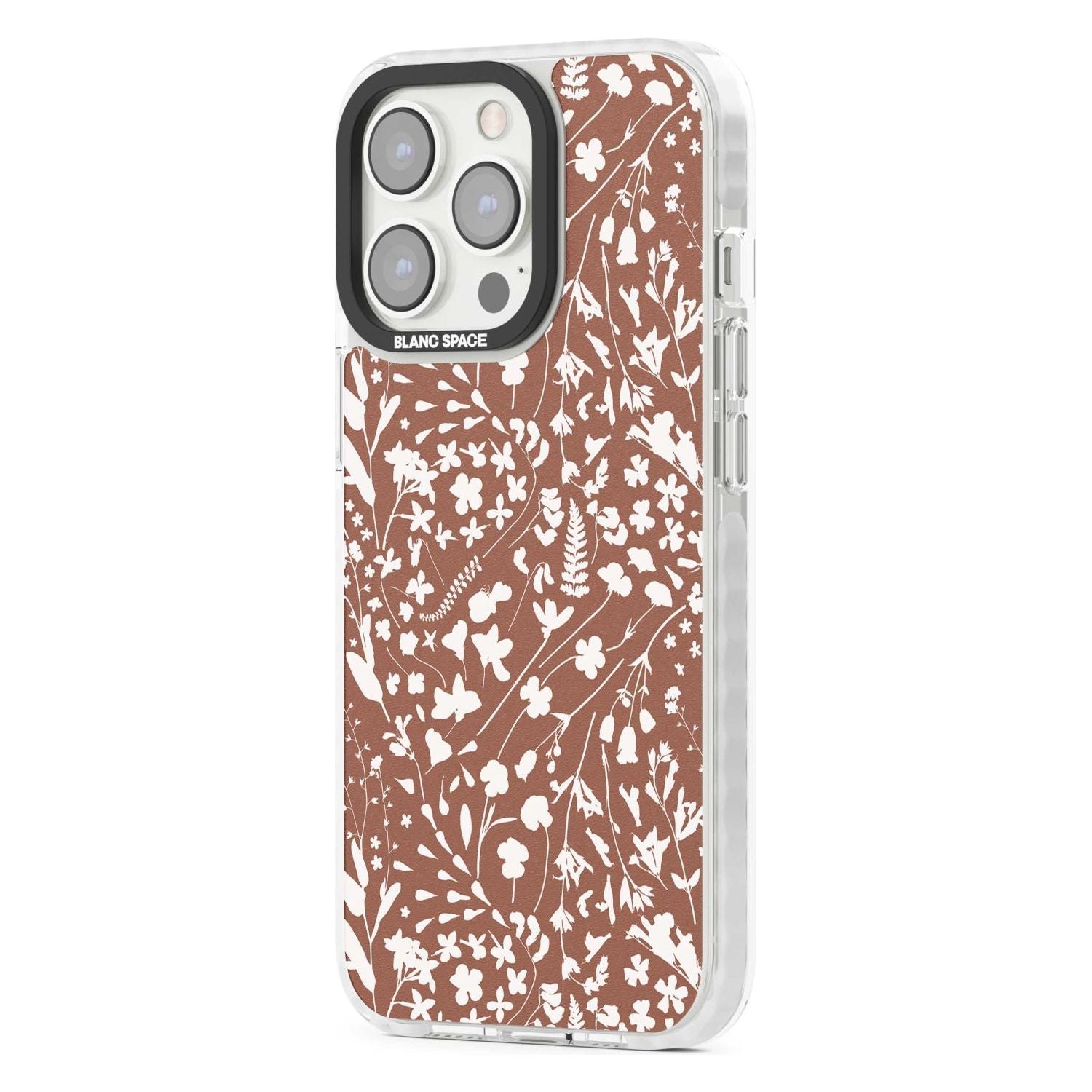 Wildflower Cluster On Terracotta