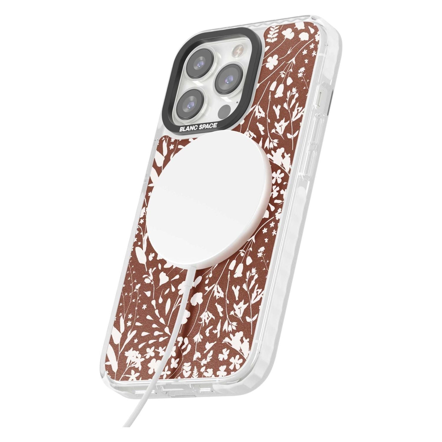 Wildflower Cluster On Terracotta