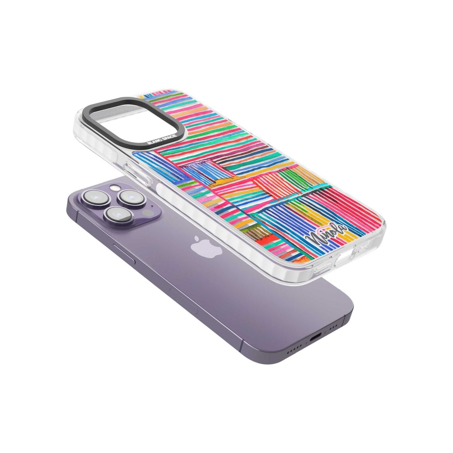 Vibrant Watercolor Lines