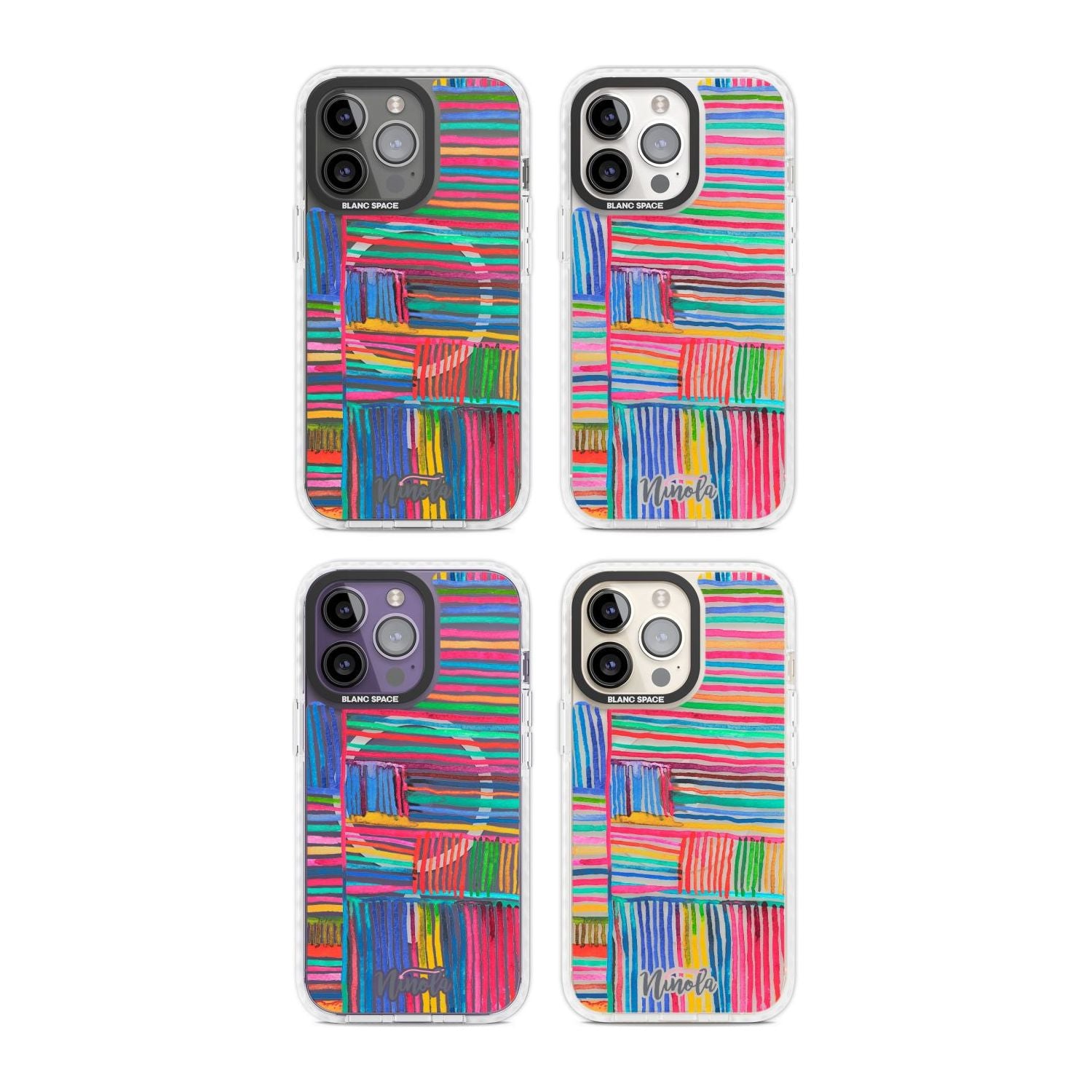 Vibrant Watercolor Lines