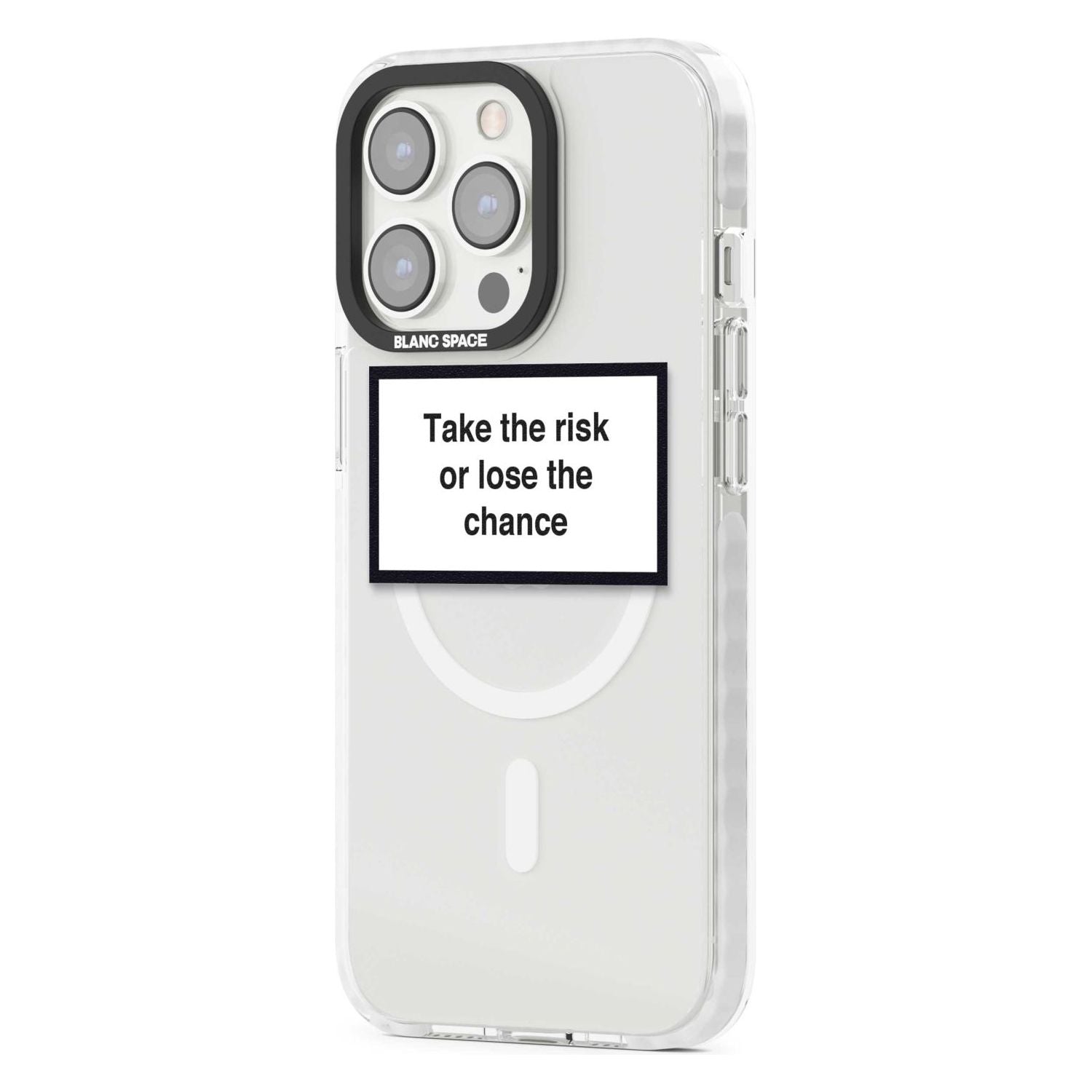 Take The Risk Or Lose The Chance