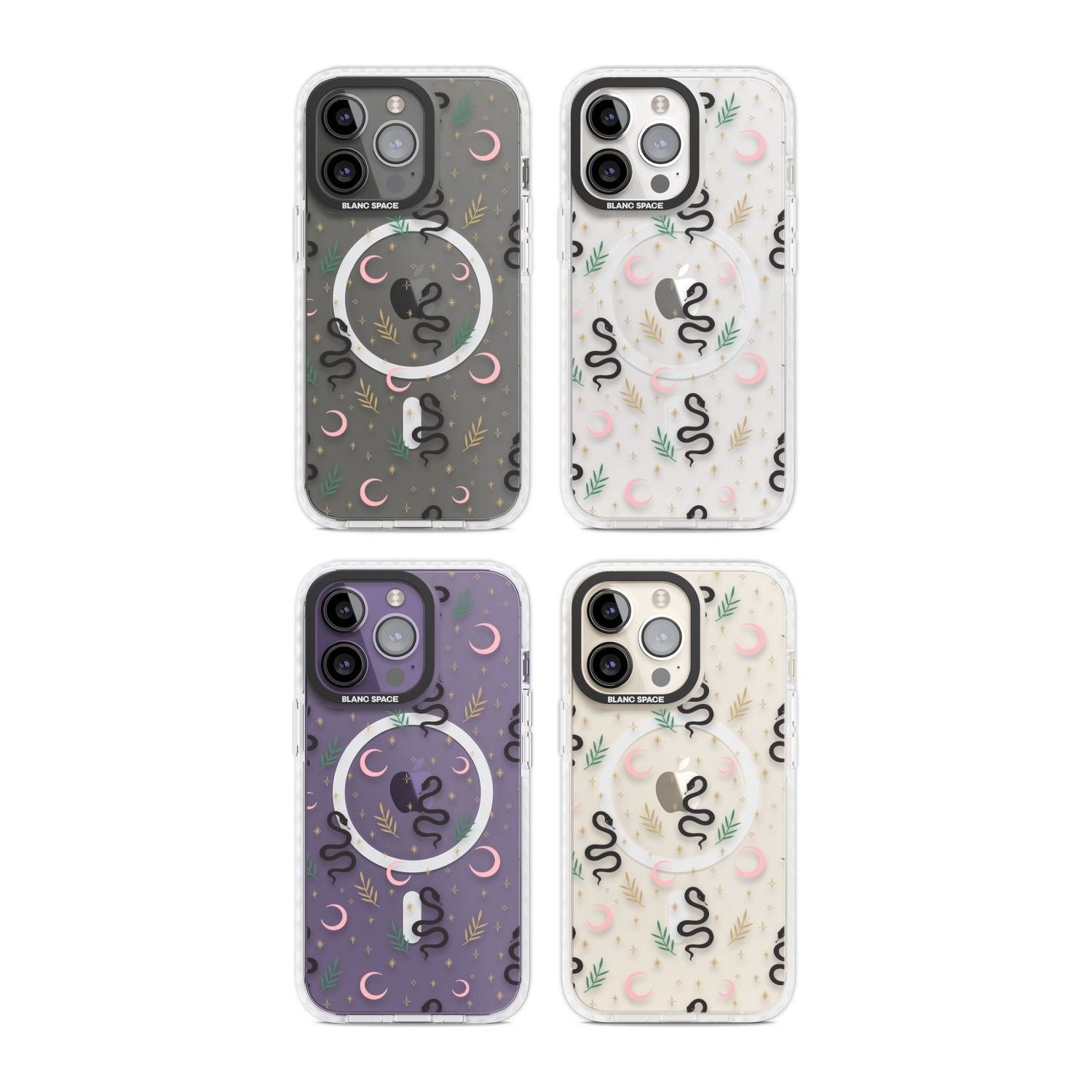 Snake & Moon Pattern