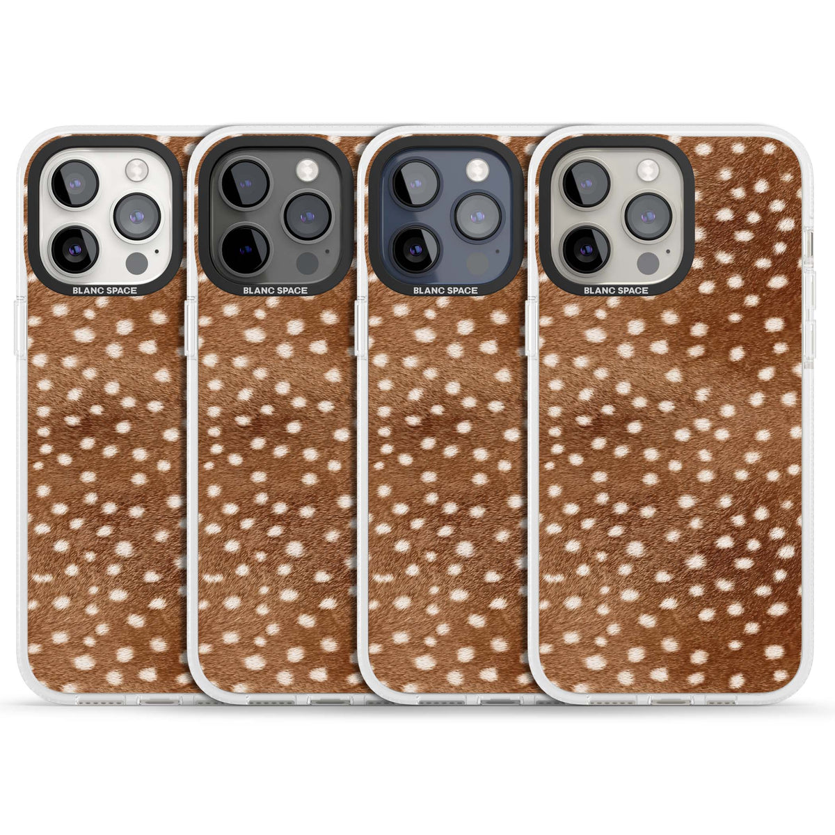 Deer Print animals iPhone case | Clear Case Impact Air case for iPhone 15 Pro, iPhone 15 Pro Max