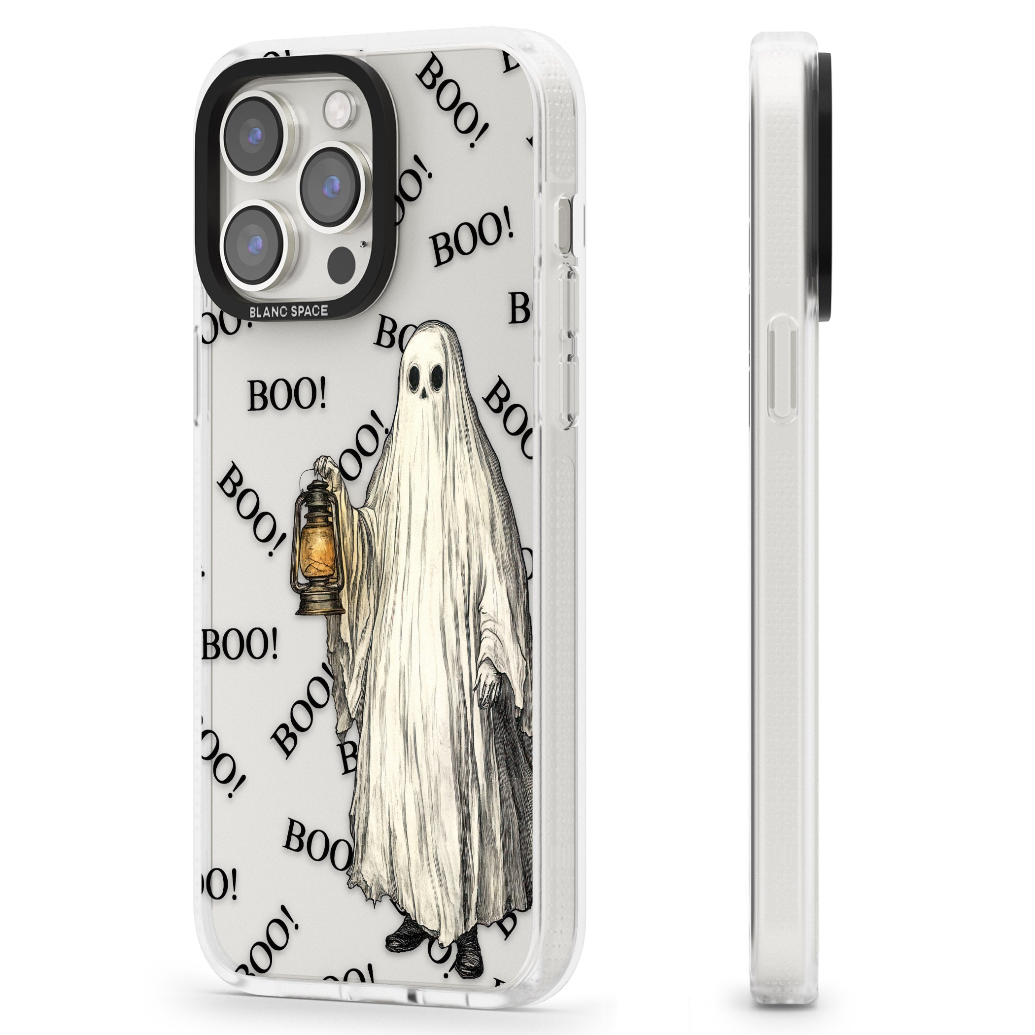 Light the Way iPhone 15 Pro Max / 15 Pro / 14 Pro Max / 14 Pro / 13 Pro Clear Case Impact Air - Blanc Space