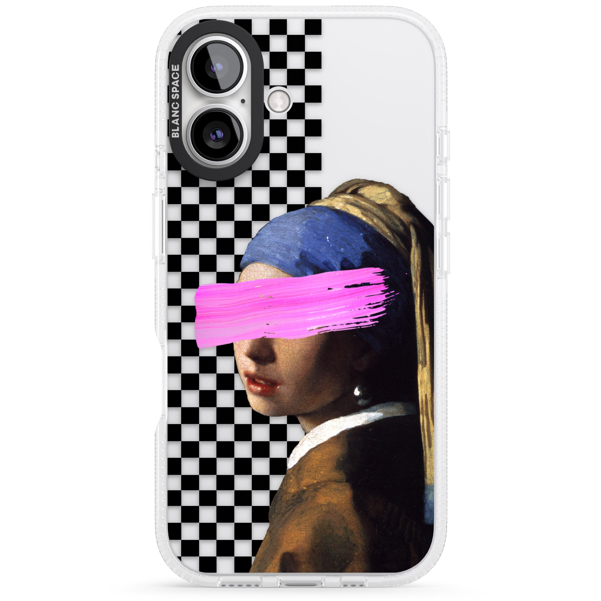 EXPERIMENTAL ERA iPhone 16 / 16 Plus Clear Case Impact Air - Blanc Space