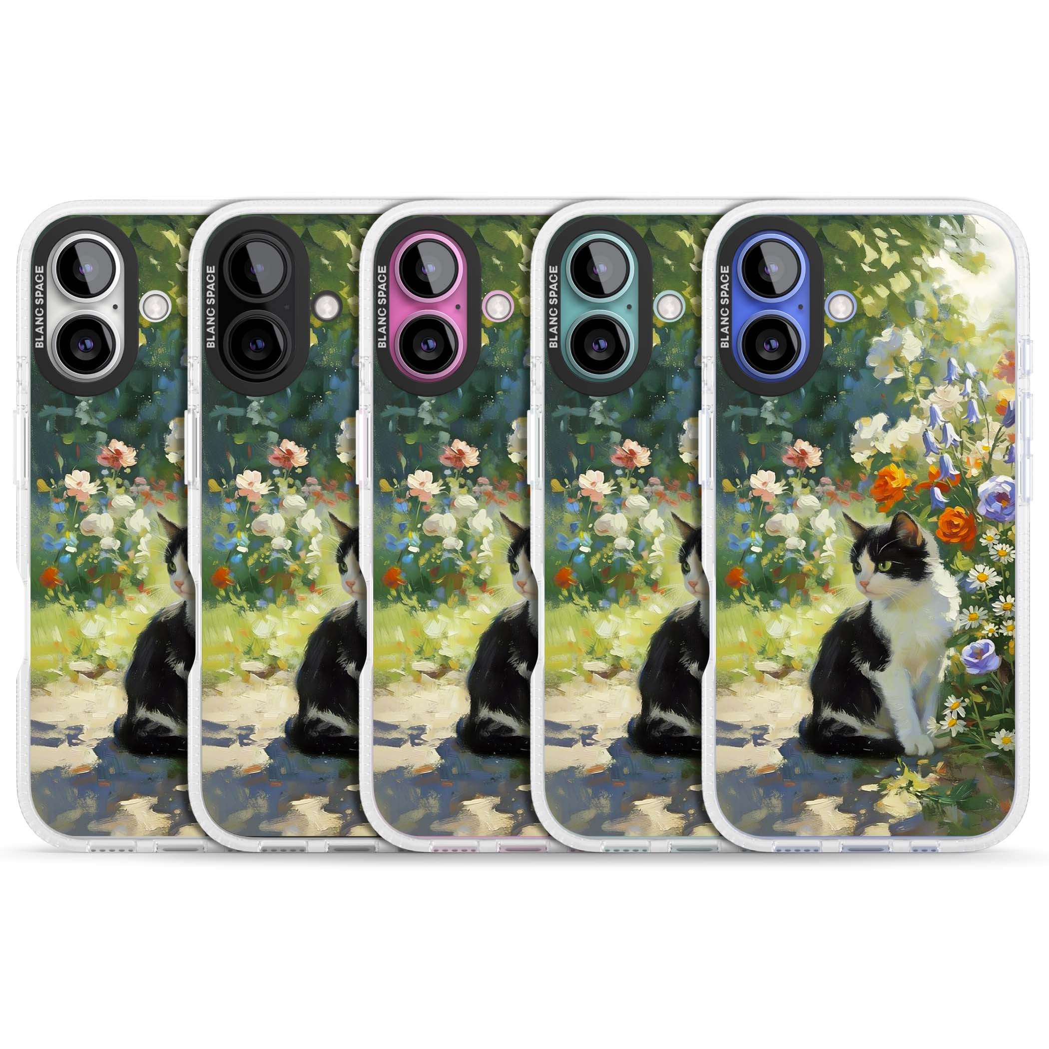 Cat In The Meadow for her iPhone case | Clear Case Impact Air case for iPhone 16, iPhone 16 Plus