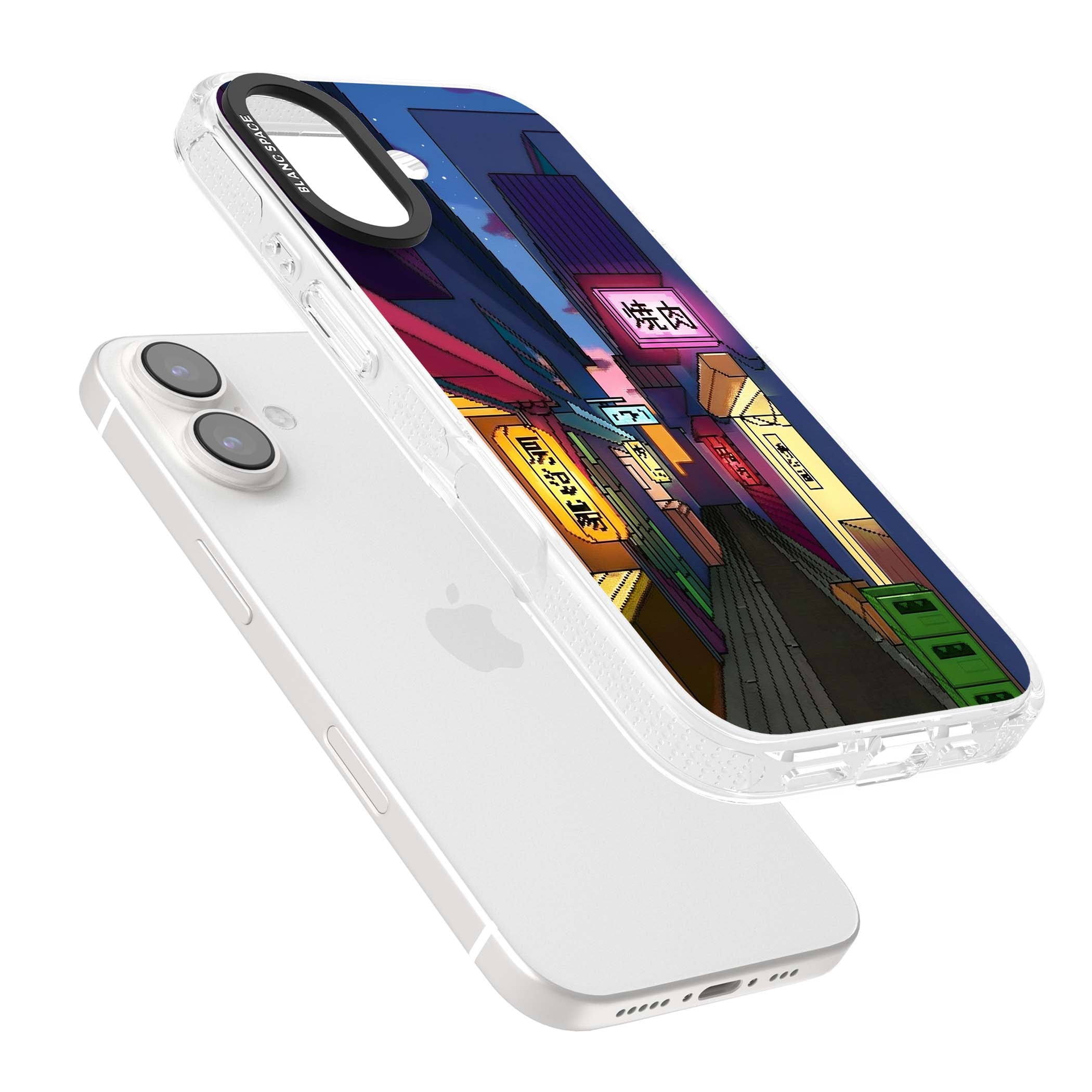 Nights In The Yokocho for him iPhone case | Clear Case Impact Air case for iPhone 16, iPhone 16 Plus