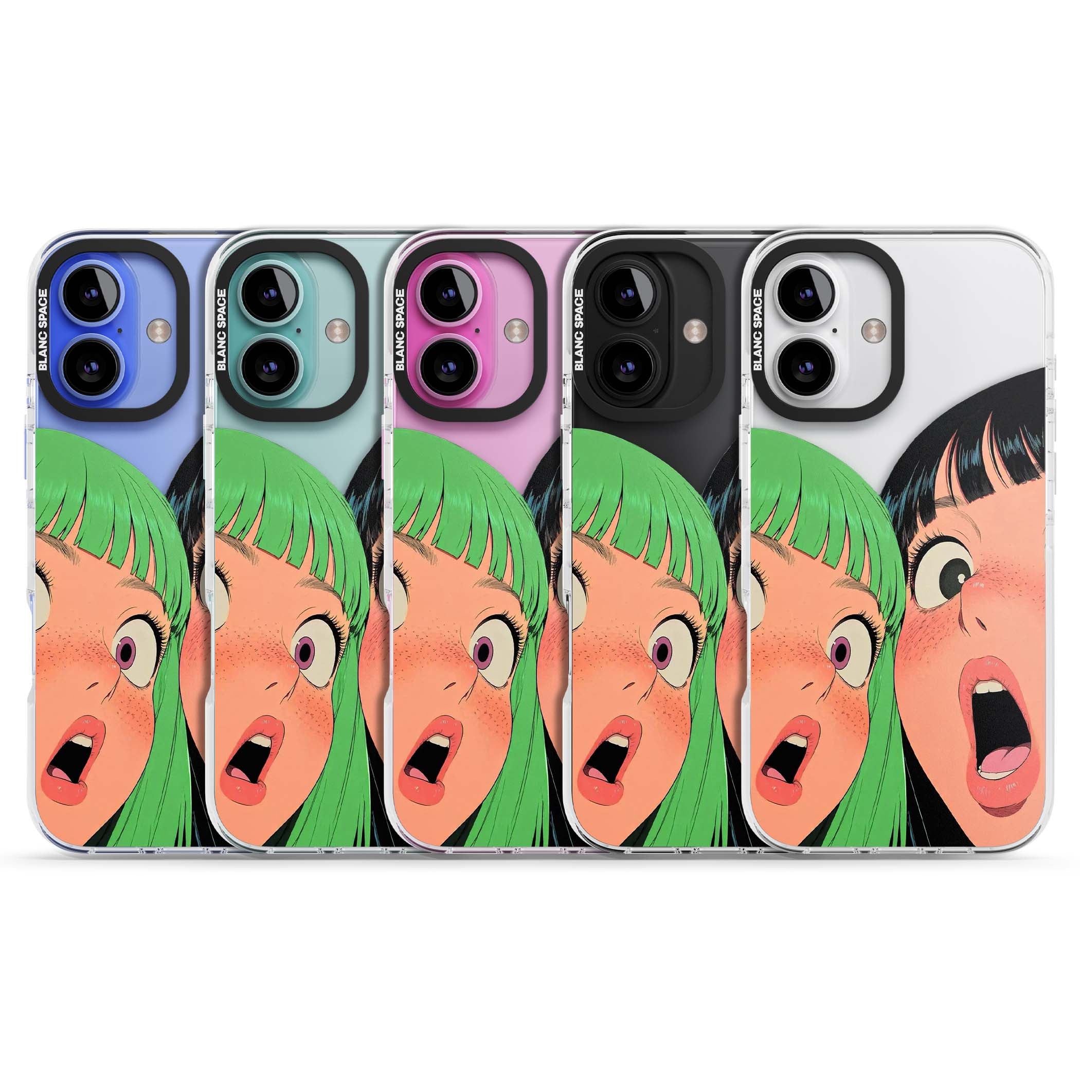 Gasp for her iPhone case | Clear Impact case for iPhone 16, iPhone 16 Plus