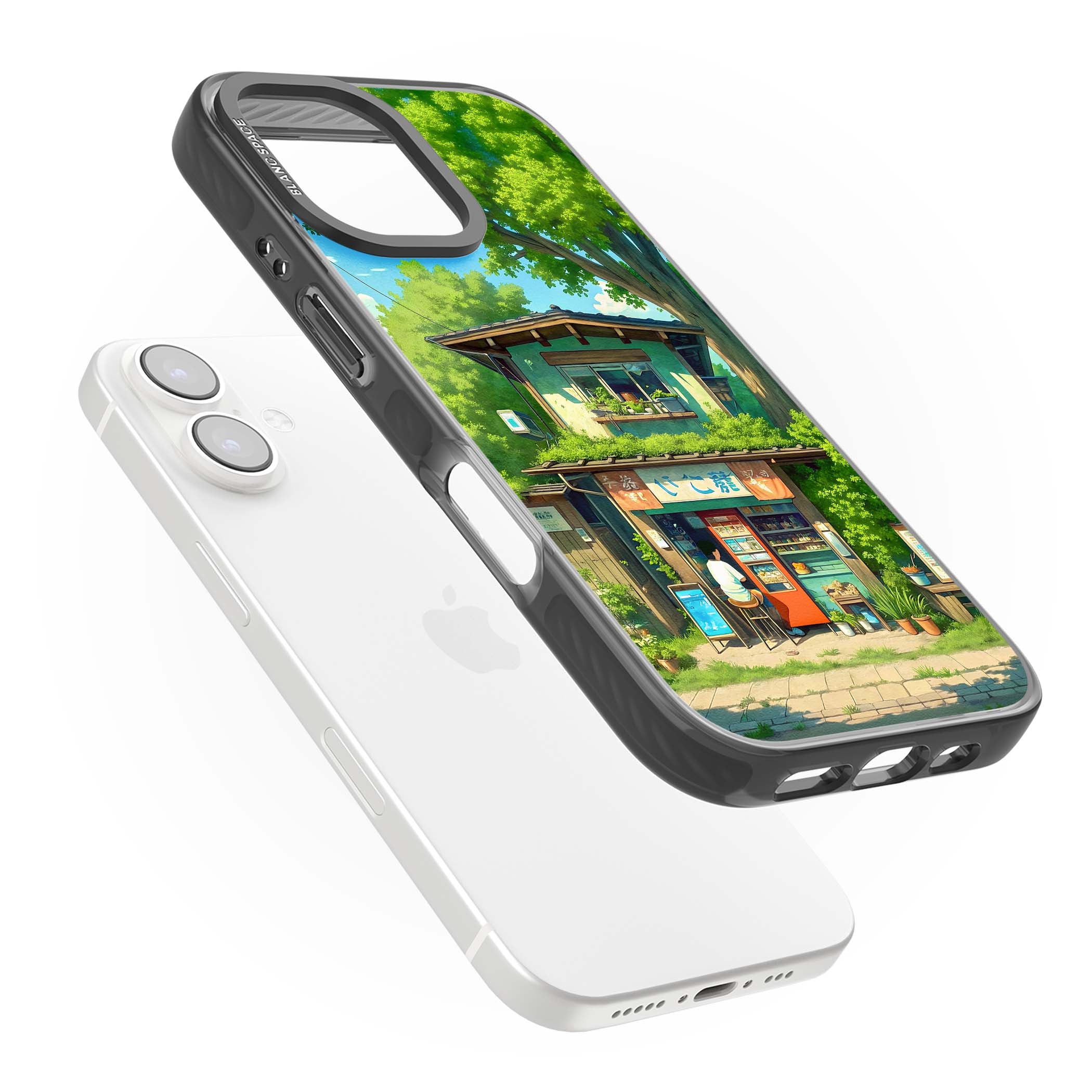 Countryside Kiosk for her iPhone case | Black Impact case for iPhone 16, iPhone 16 Plus