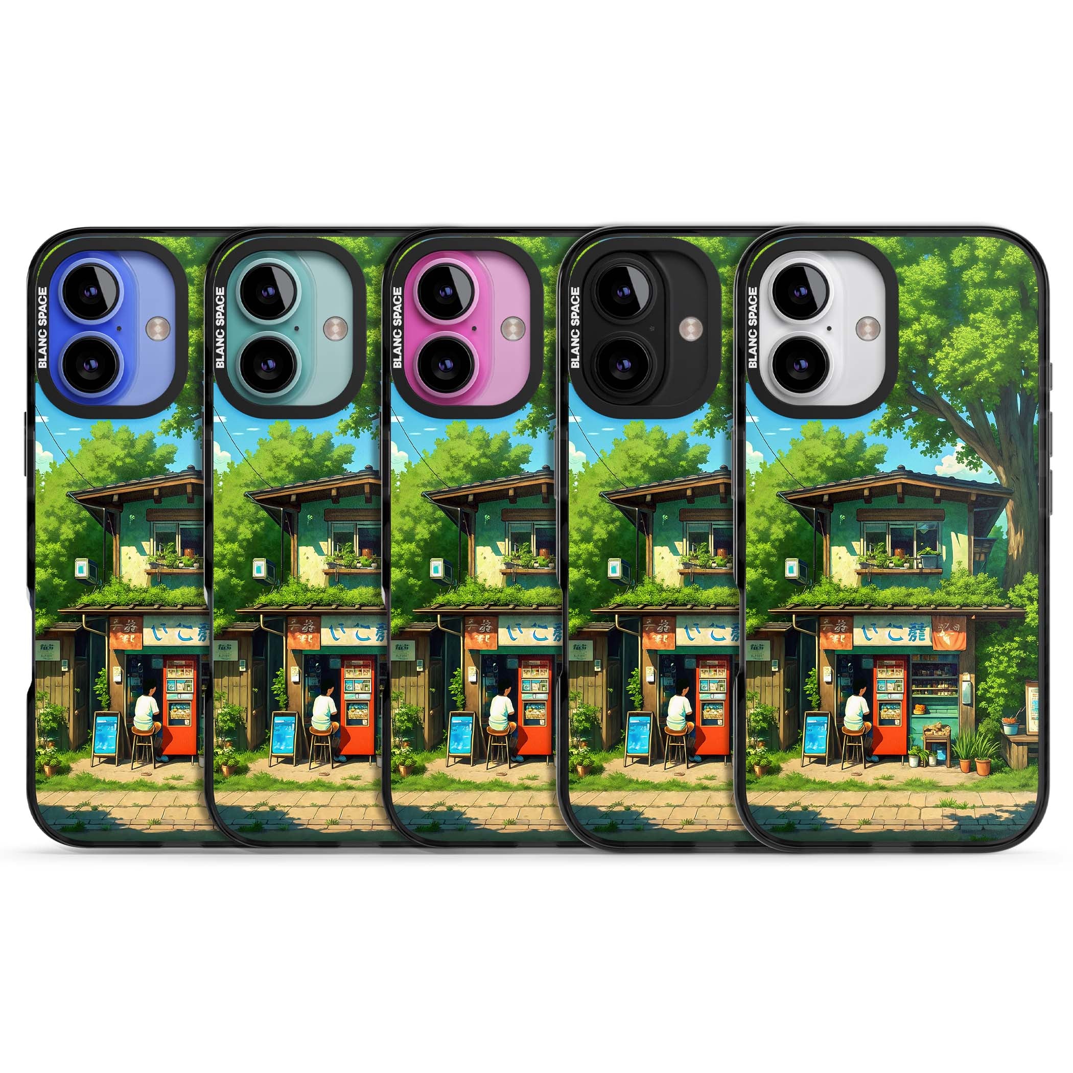 Countryside Kiosk for her iPhone case | Black Impact case for iPhone 16, iPhone 16 Plus