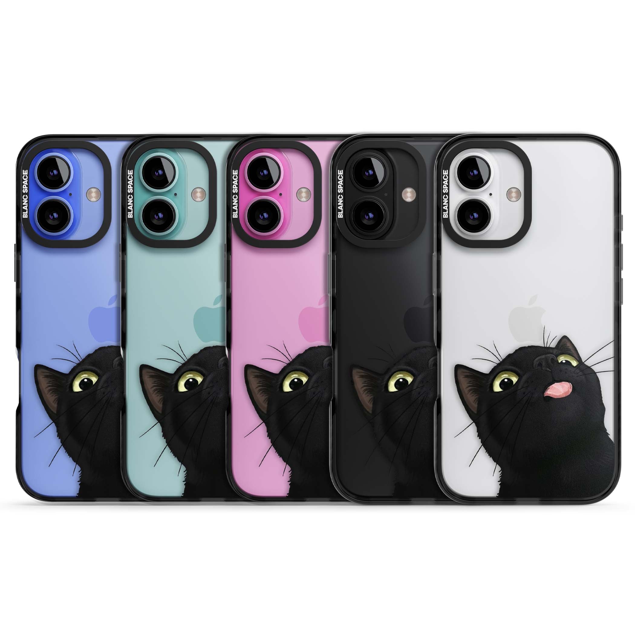 Black Cat Energy for her iPhone case | Black Impact case for iPhone 16, iPhone 16 Plus