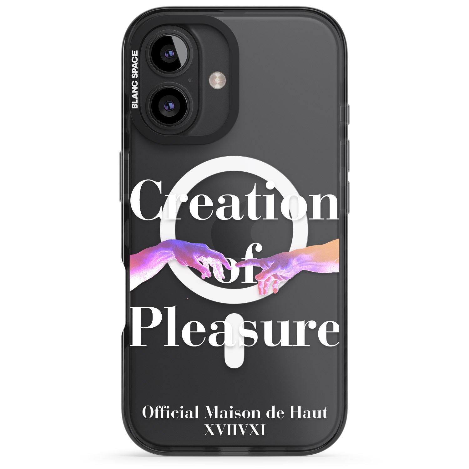 iPhone 16 Pro Max Creation of Pleasure Black Impact Phone Case