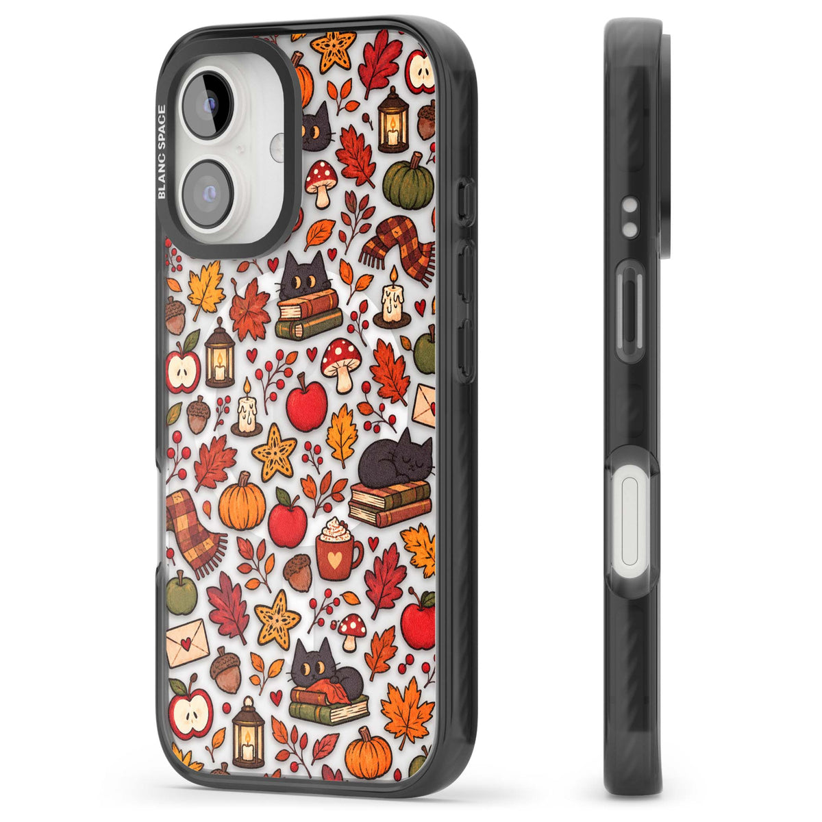 Autumn Mix iPhone case | Black Impact Magsafe case for iPhone 16, iPhone 16 Plus