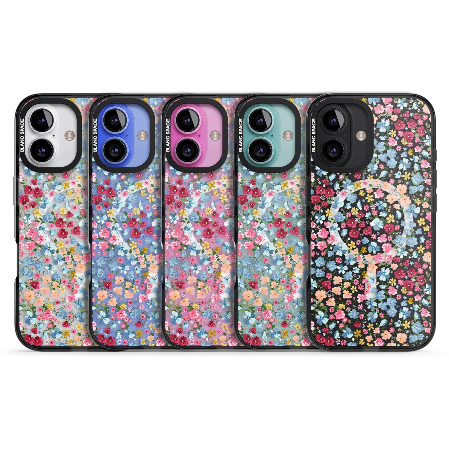 iPhone 16 Pro Max Venetian Meadow Black Impact Phone Case