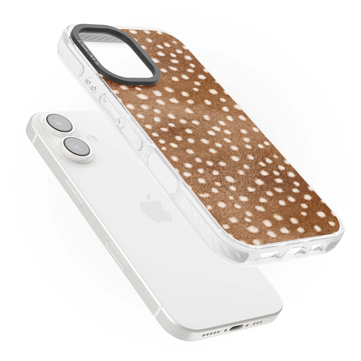 Deer Print animals iPhone case | Clear Impact case for iPhone 16, iPhone 16 Plus