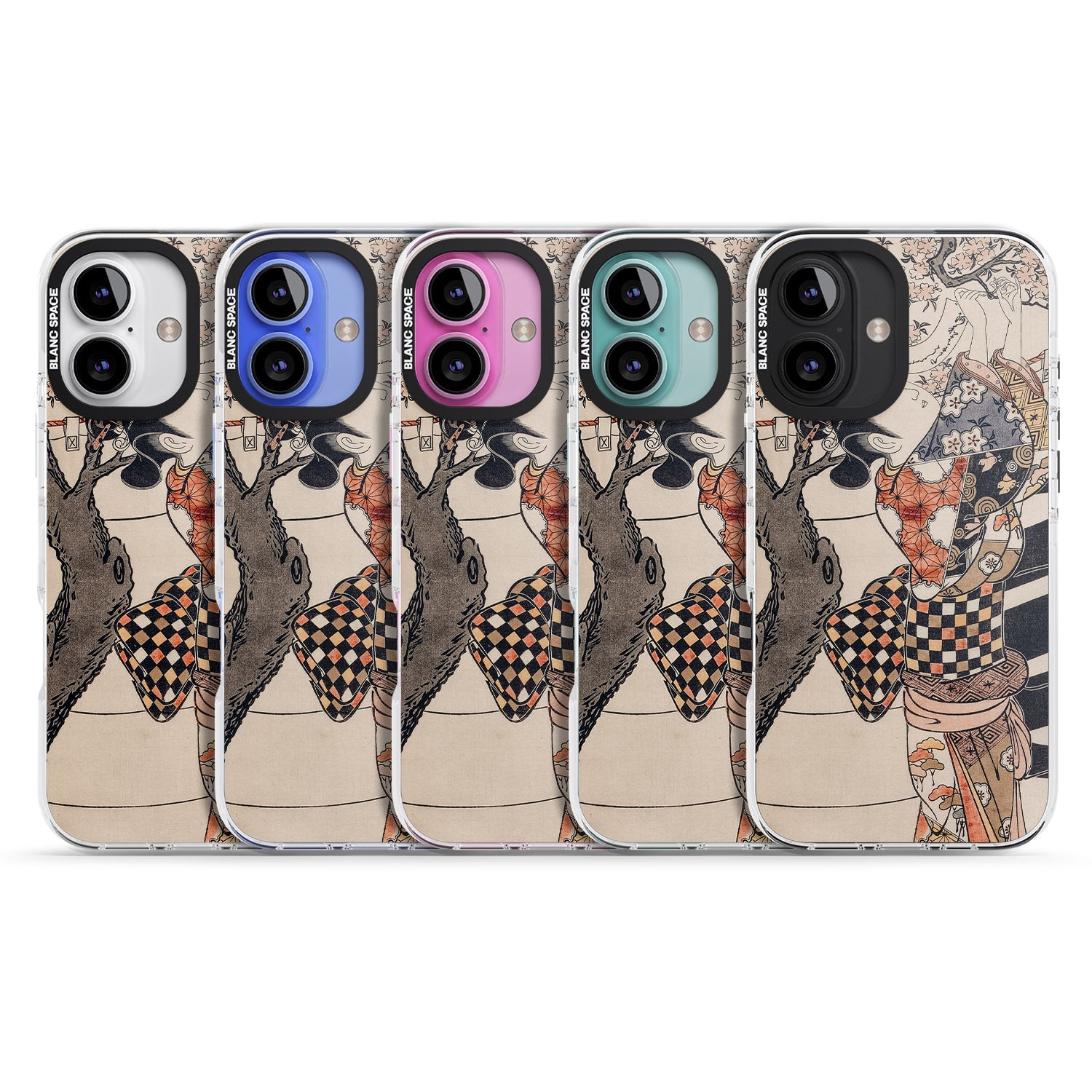 iPhone 16 Pro Max Vintage Japan Black Impact Phone Case