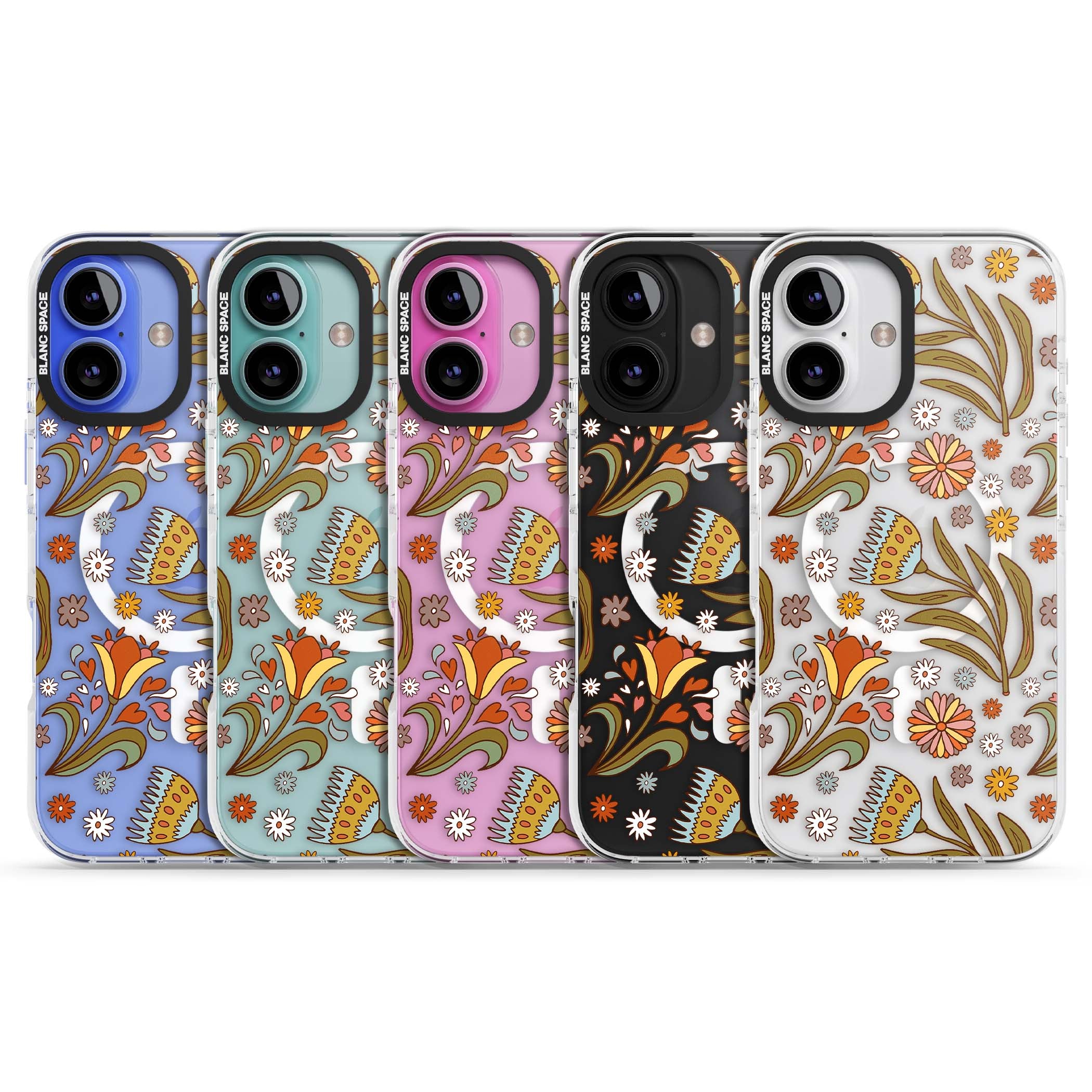 Elevate Your Phone'S Style With This Boho Celestial Sun & Eye Phone Case, Featuring A Mystical Blend Of Suns, All-Seeing Eyes, Butterflies, Stars, And