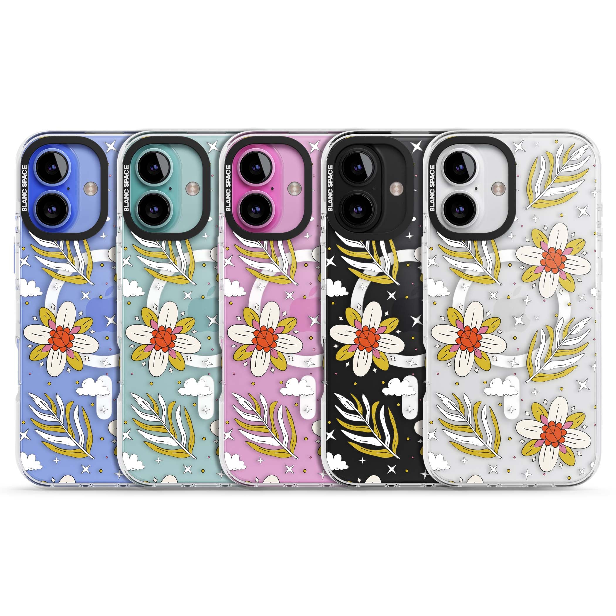 Elevate Your Phone'S Style With This Boho Celestial Sun & Eye Phone Case, Featuring A Mystical Blend Of Suns, All-Seeing Eyes, Butterflies, Stars, And