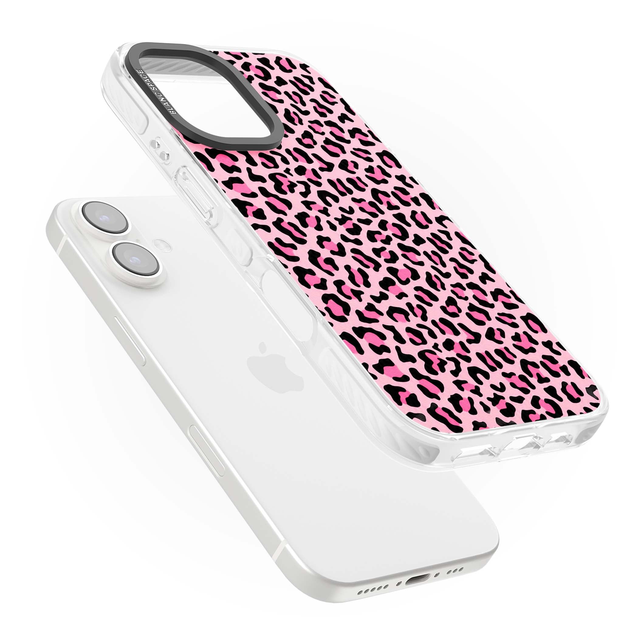 Pink Leopard baddie iPhone case | Impact Magsafe case for iPhone 16, iPhone 16 Plus