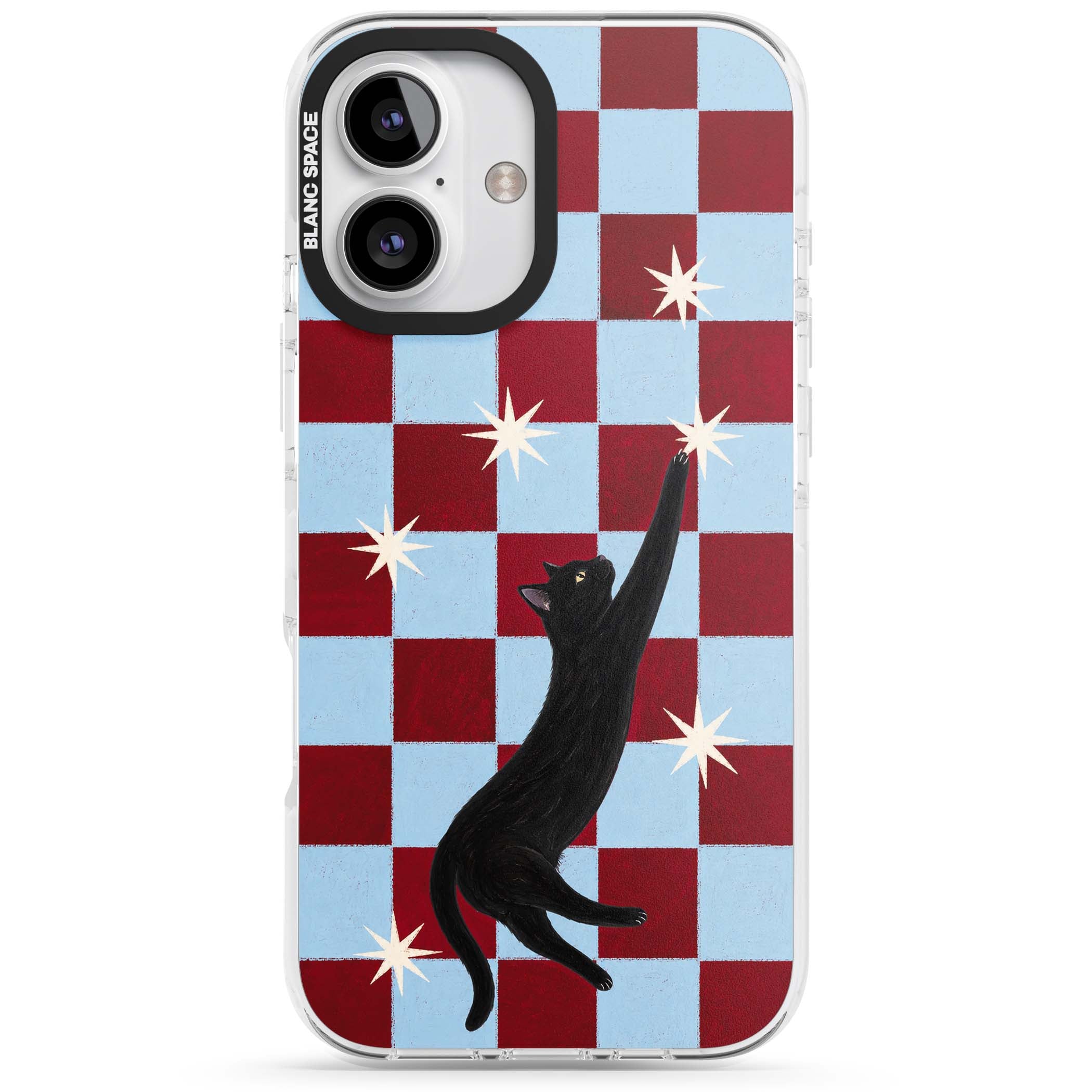 Starlit Kitty animals iPhone case | Impact Magsafe case for iPhone 16, iPhone 16 Plus