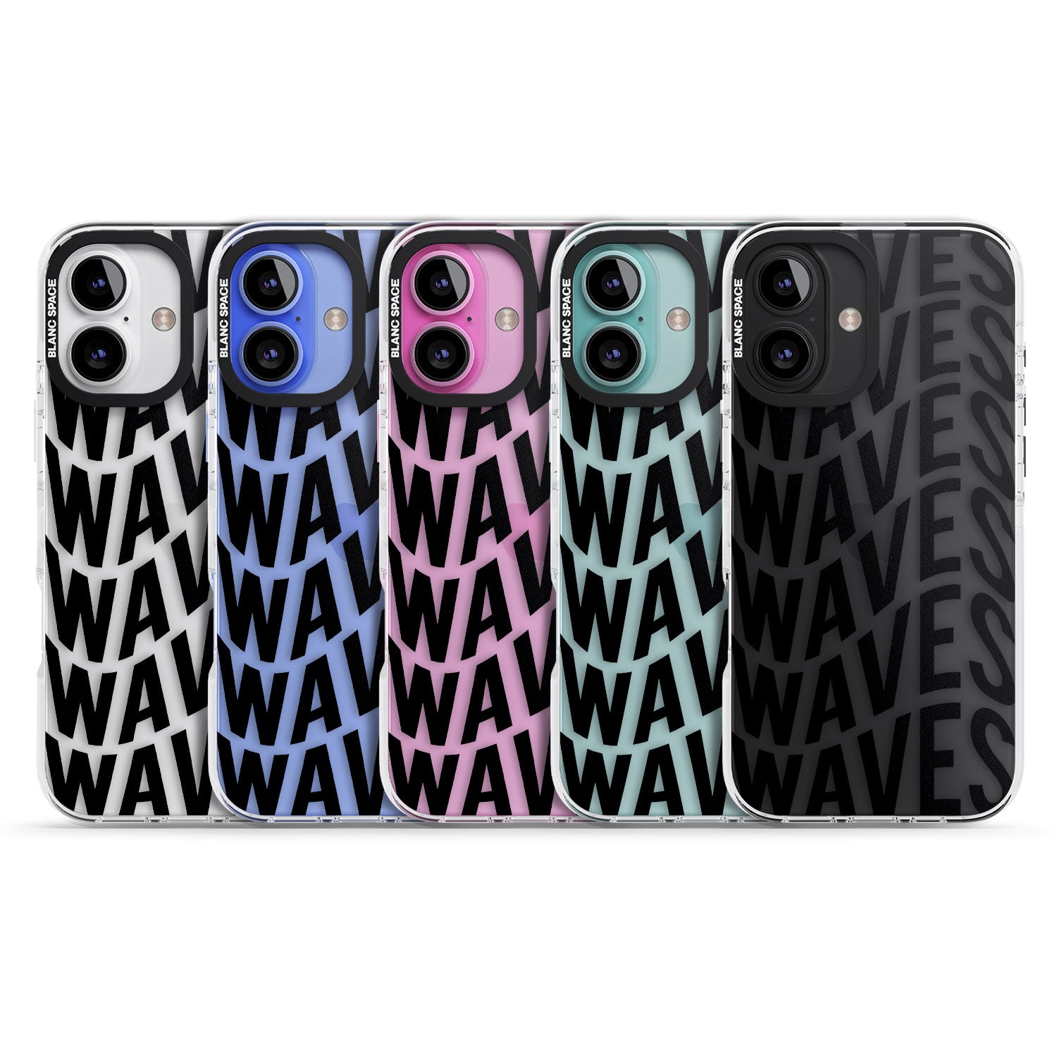 iPhone 16 Pro Max WAVES Clear Impact Phone Case + Magsafe