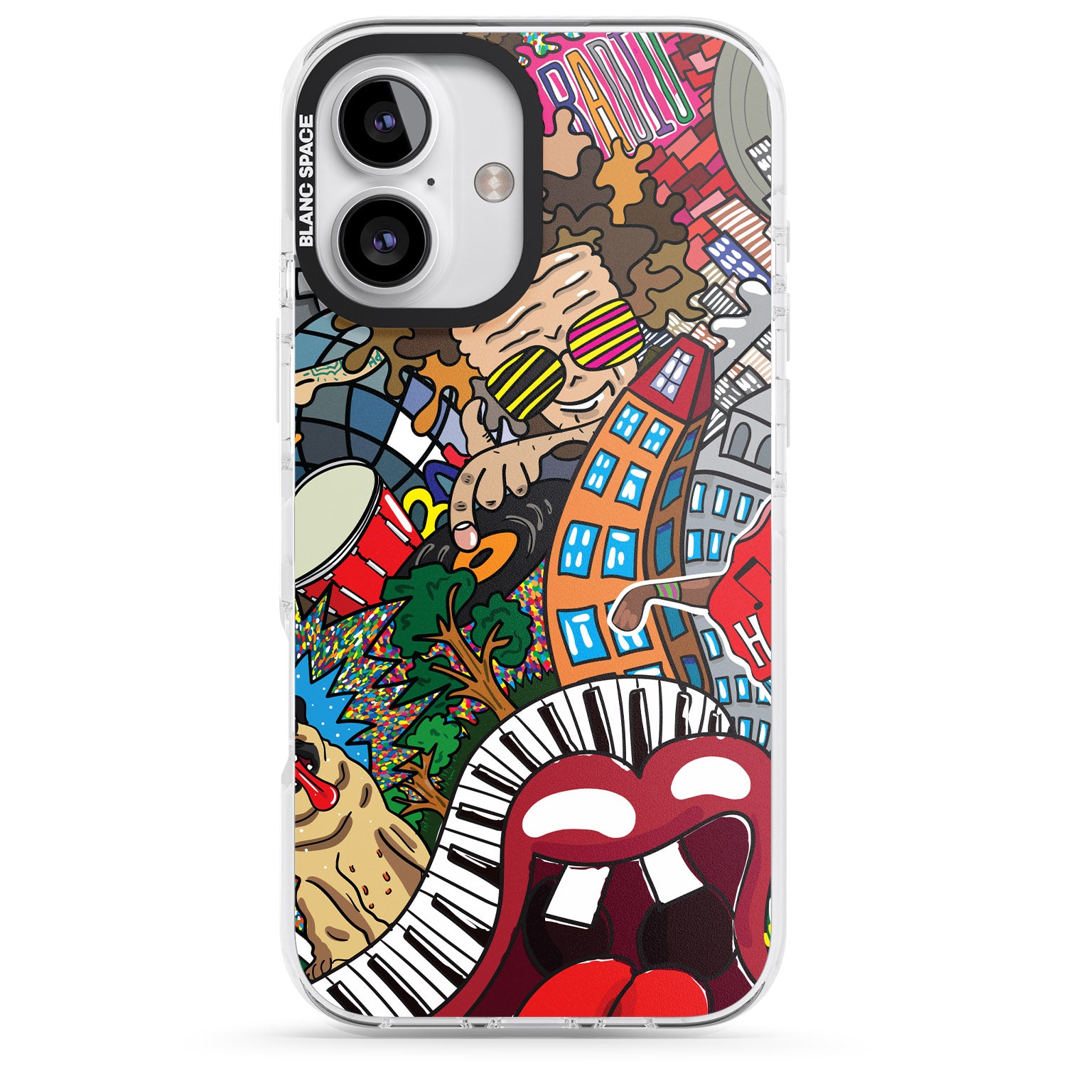 iPhone 16 Pro Max Noise Complaint Black Impact Phone Case