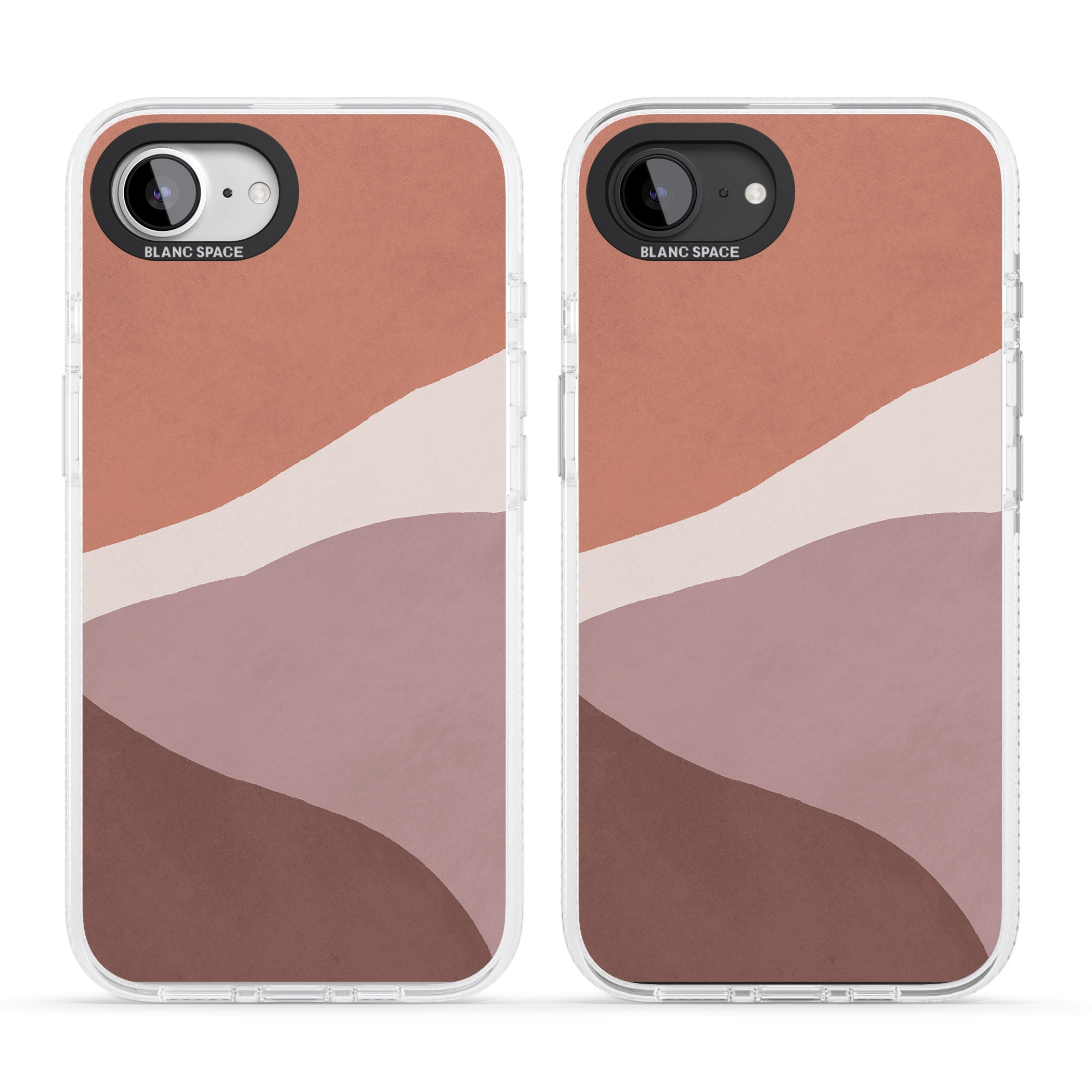 Lush Abstract Watercolour Design #2 iPhone 16e Clear Case Impact Air - Blanc Space