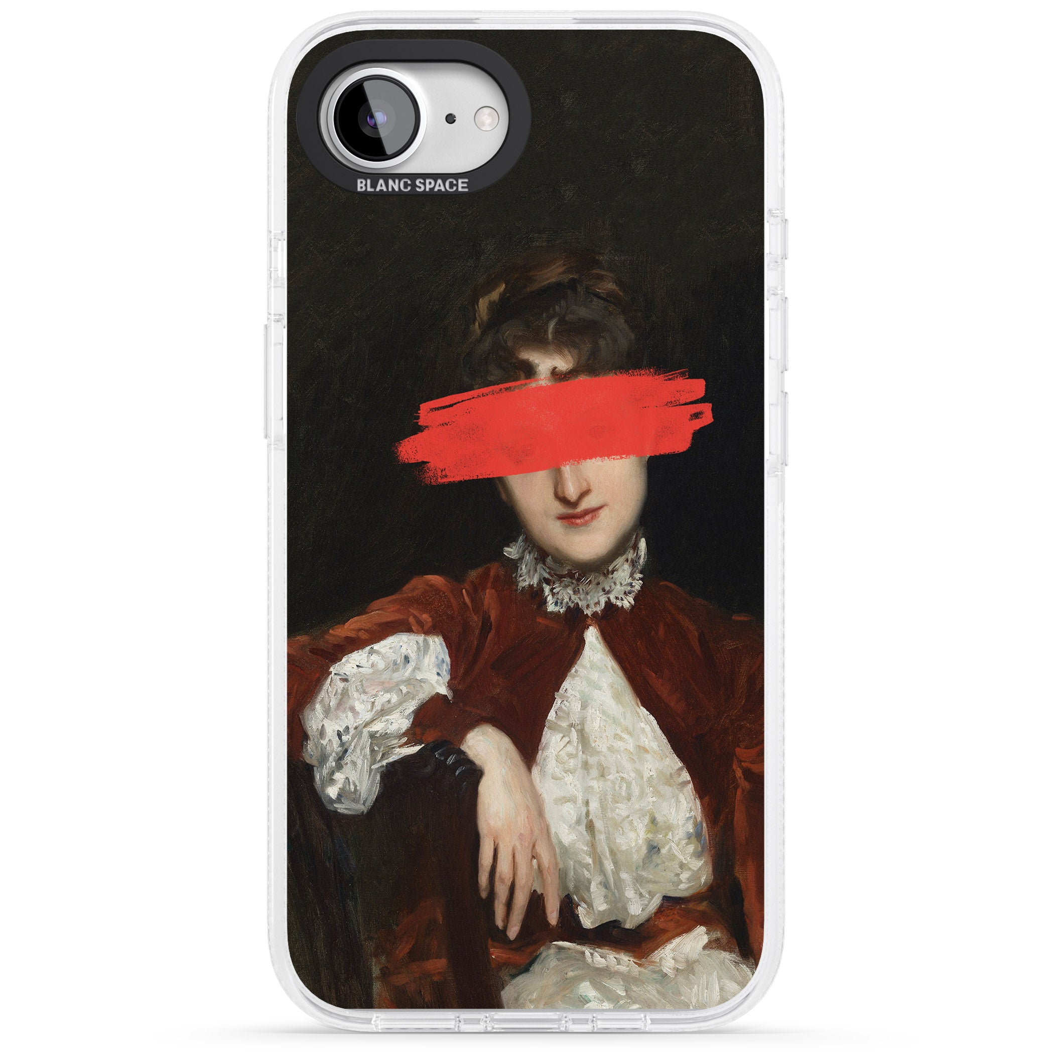 A NEW DAWN iPhone 16e Clear Case Impact Air - Blanc Space