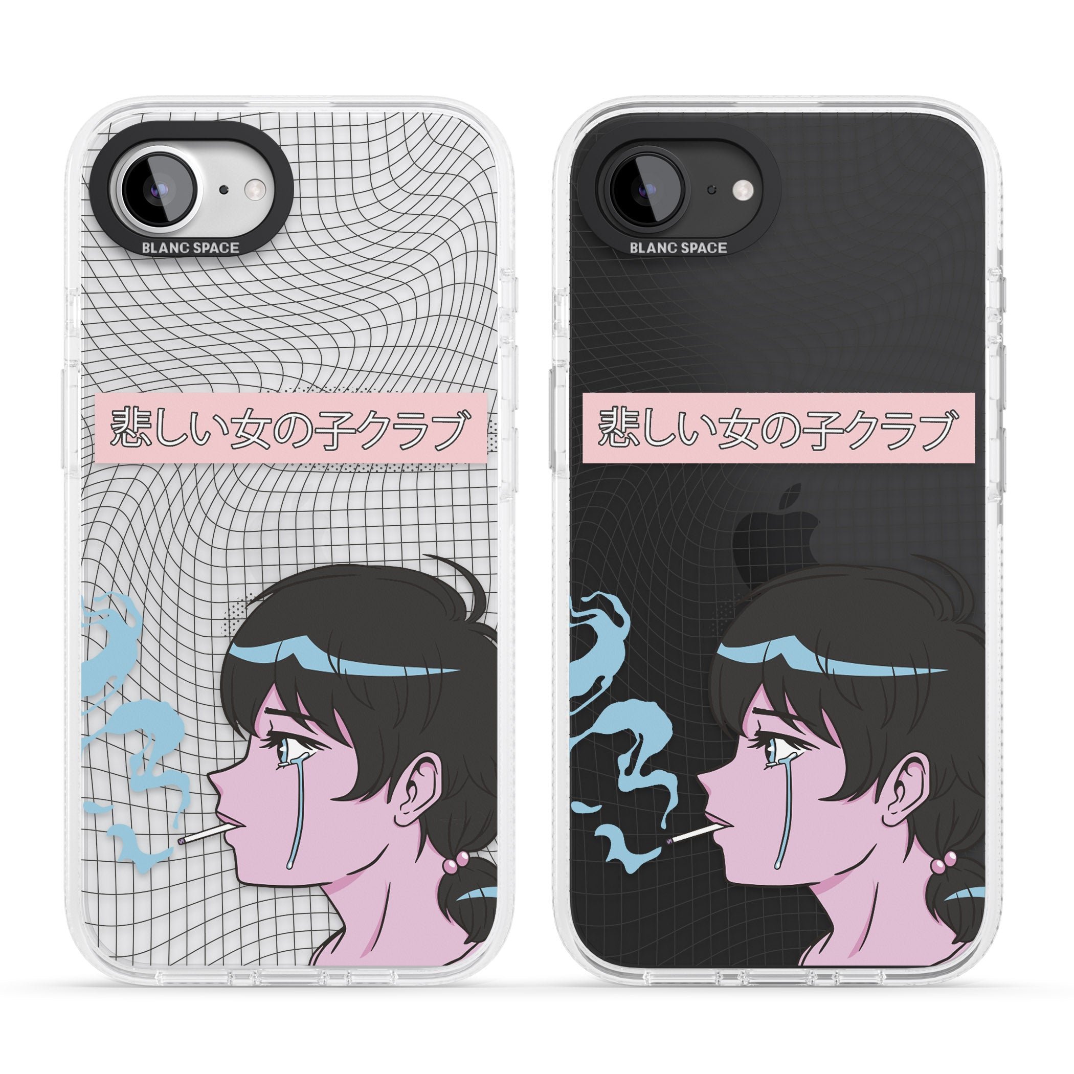 Lost Love iPhone 16e Clear Case Impact Air - Blanc Space