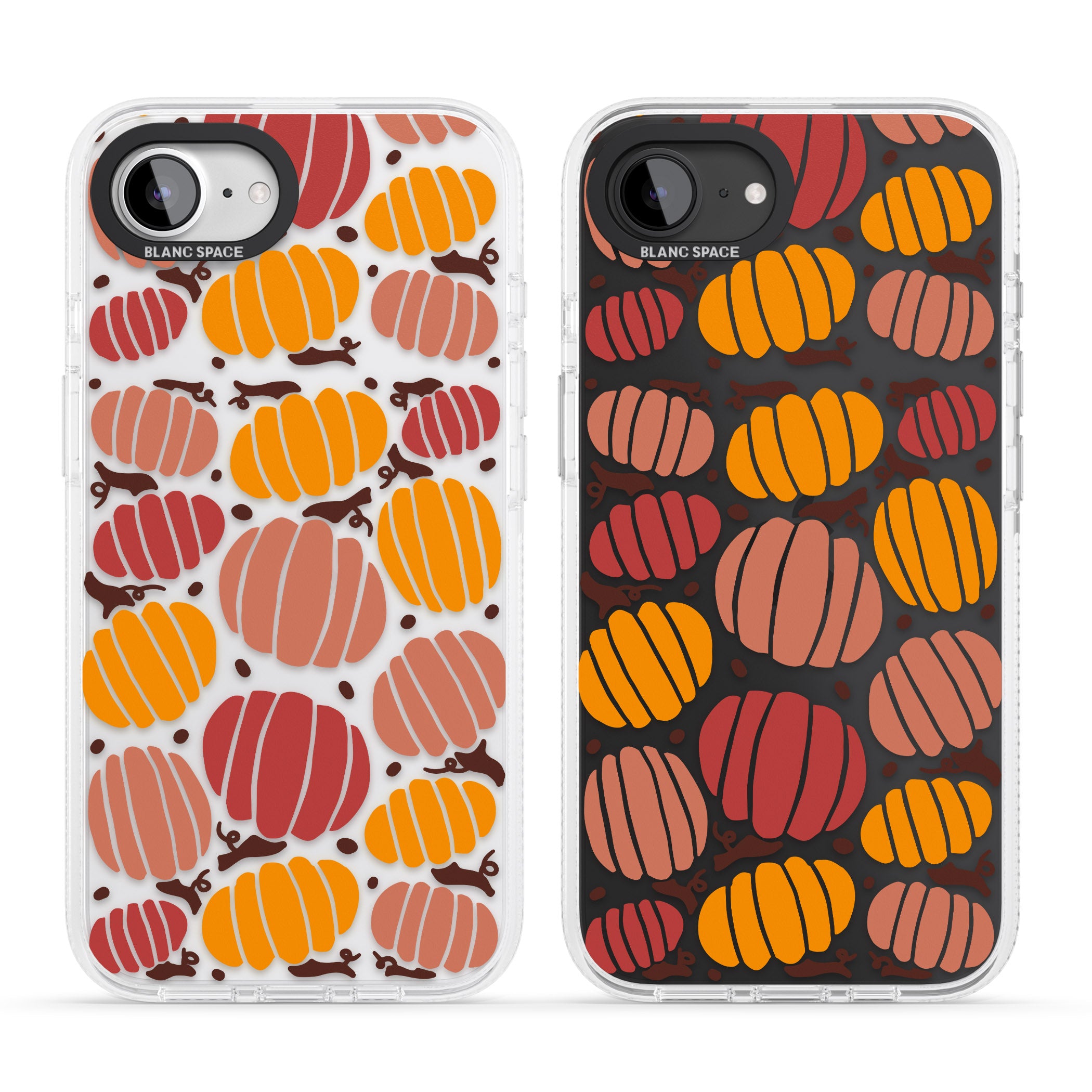 Autumn Pumpkin Patch iPhone 16e Clear Case Impact Air - Blanc Space