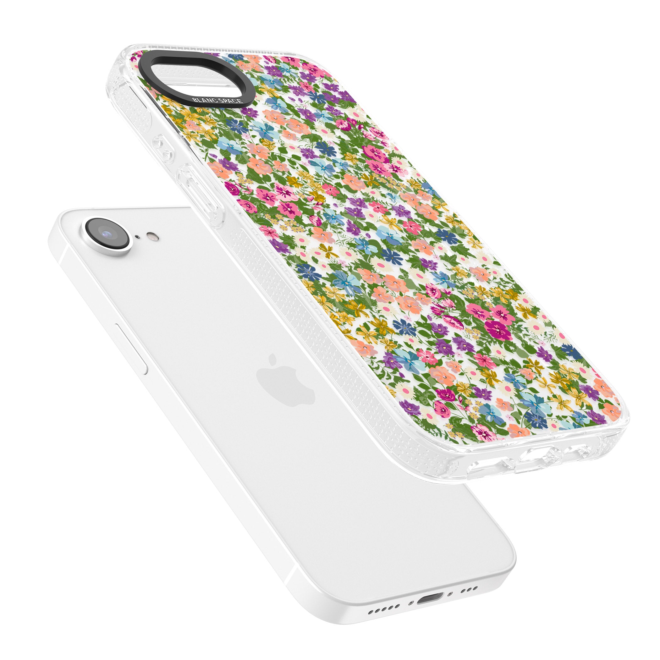 Tuscan Meadow iPhone 16e Clear Case Impact Air - Blanc Space