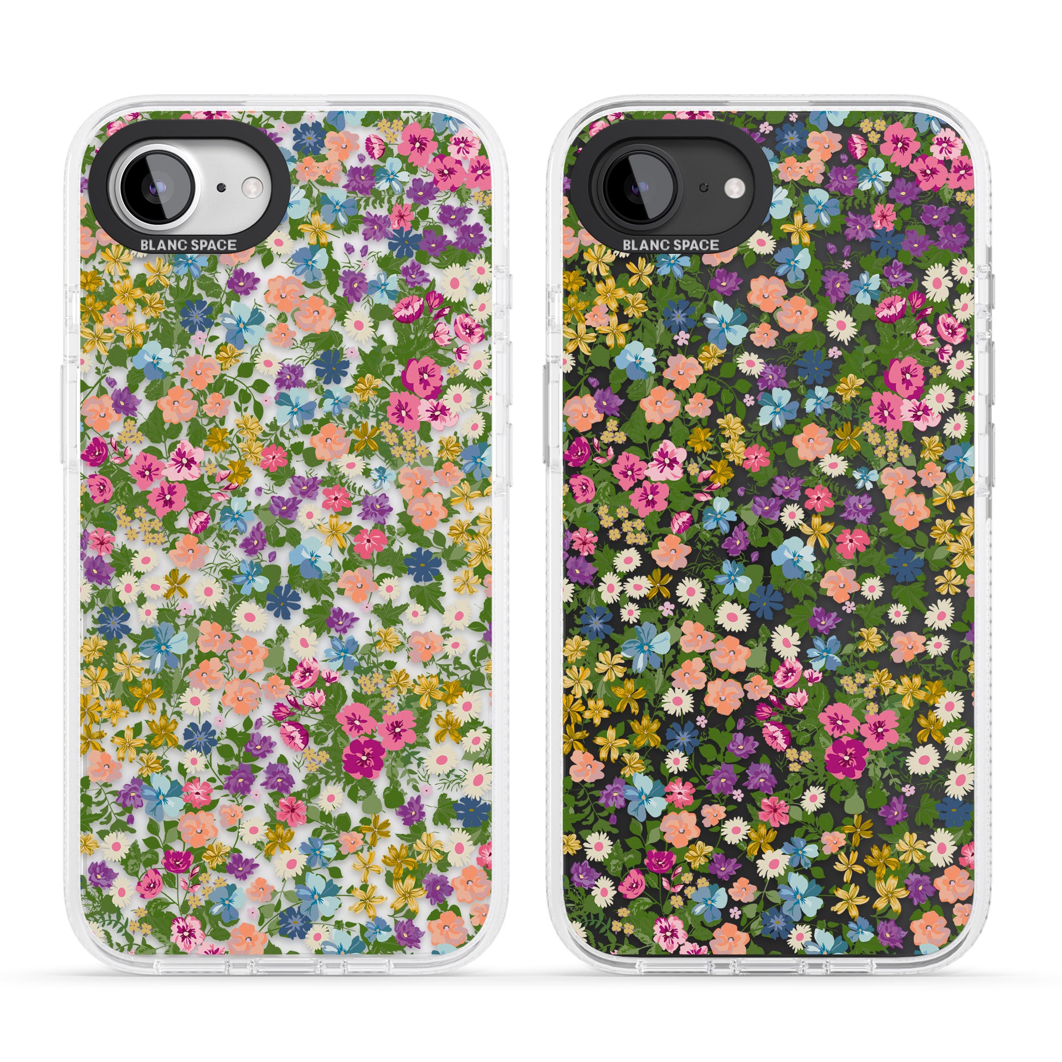 Tuscan Meadow iPhone 16e Clear Case Impact Air - Blanc Space